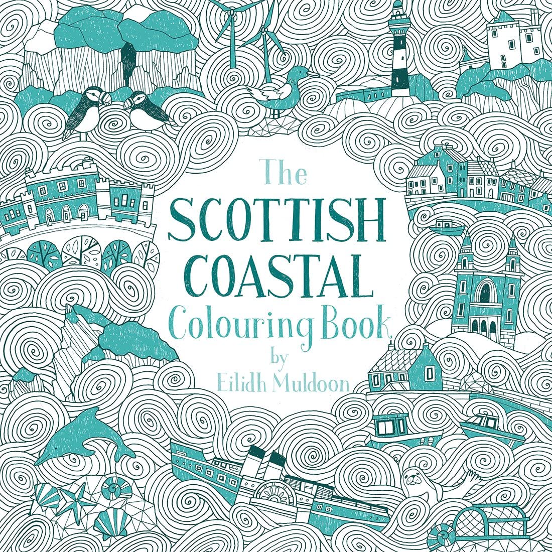 The Scottish Coastal Colouring Book (Birlinn Colouring Books) Geology & Geography