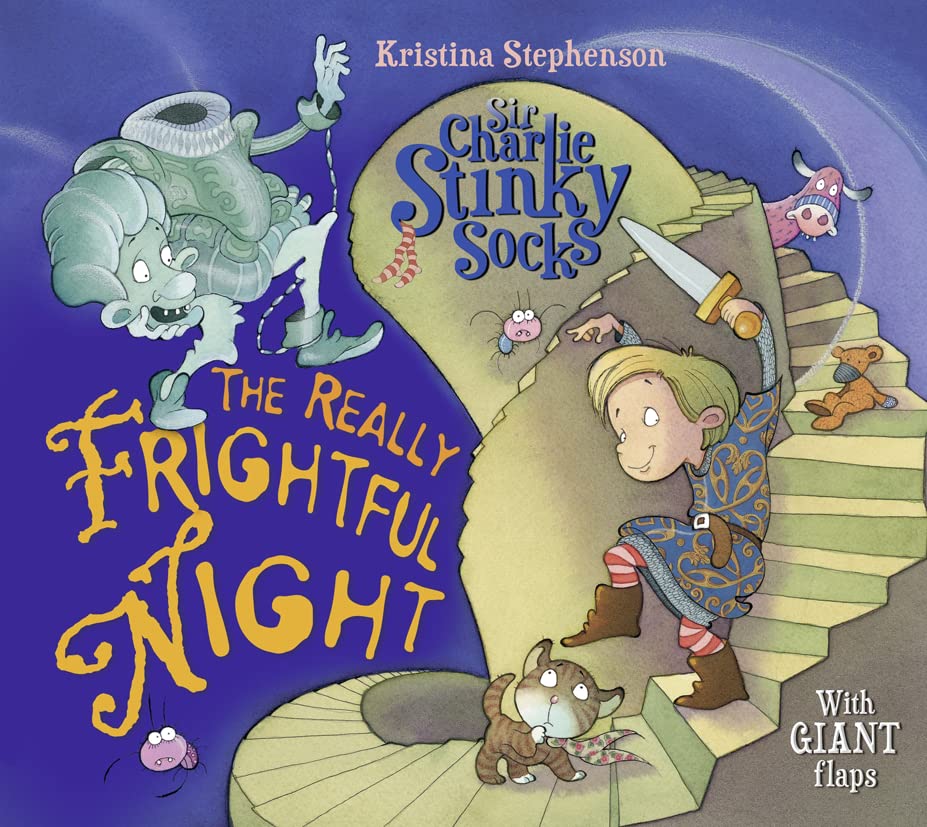 Sir Charlie Stinkysocks and the Really Frightful Night (eBook with Audio) Books