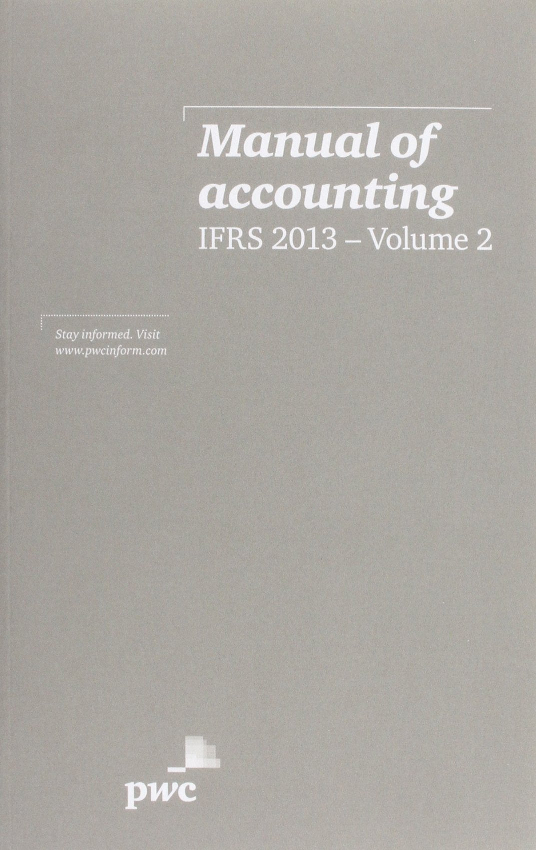 Manual of Accounting, IFRS 2013 Law