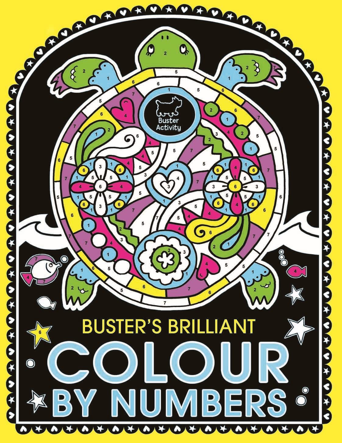 Buster's Brilliant Colour by Numbers Tiptoi & Games