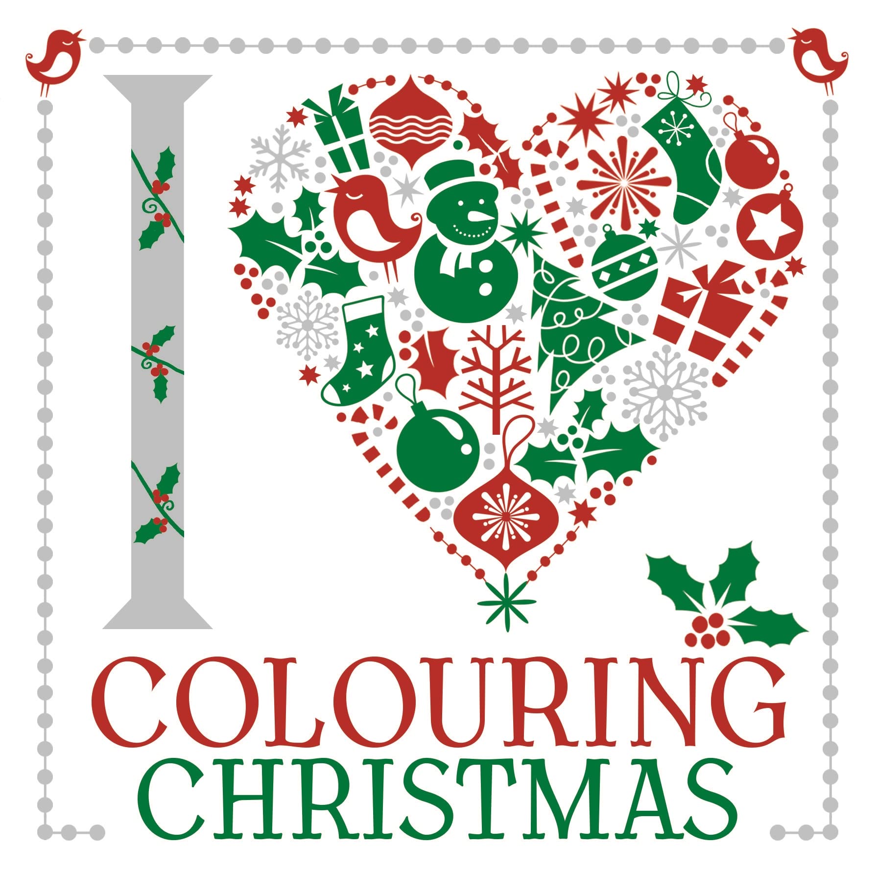 I Heart Colouring Christmas (I Heart Pocket Colouring) Non-fiction