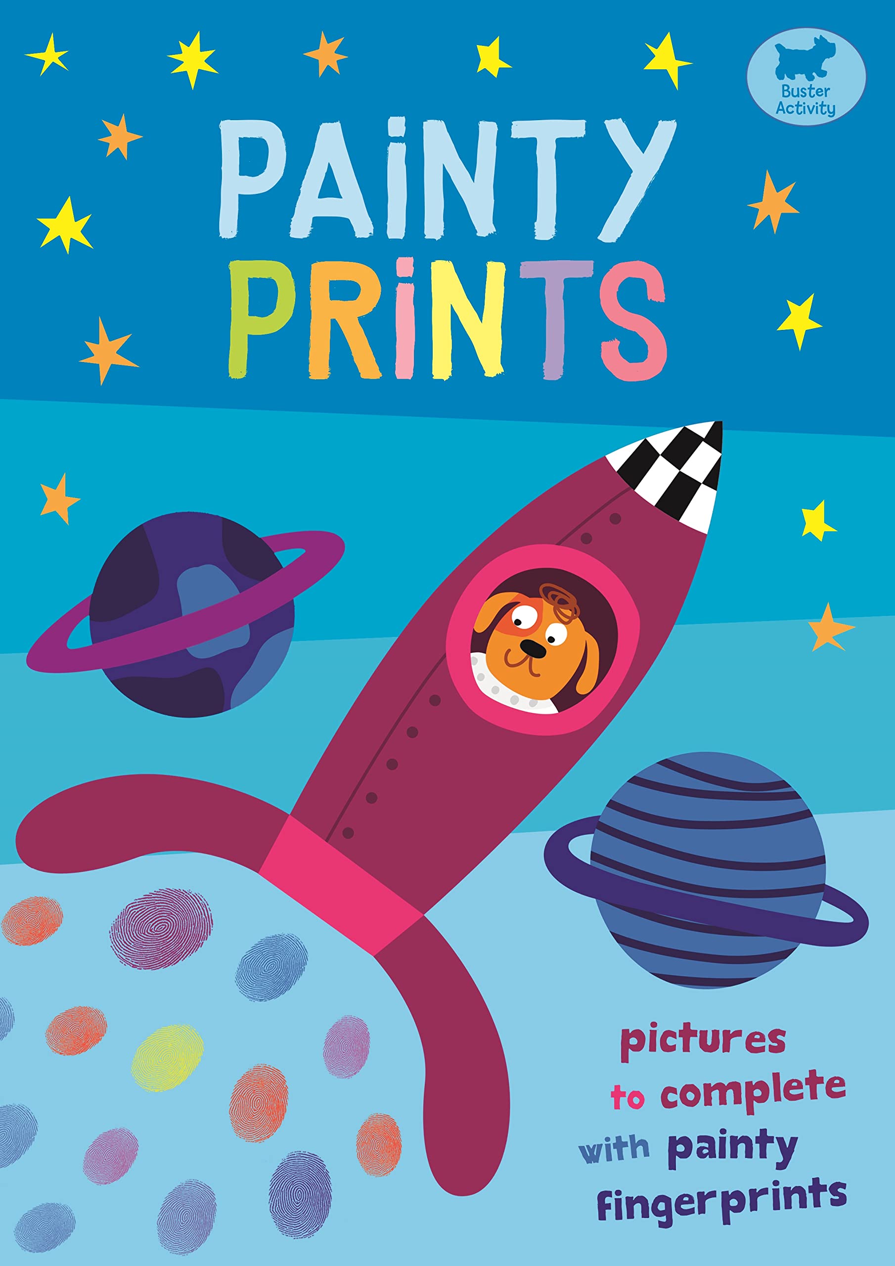 Painty Prints: Pictures to Complete with Painty Fingerprints Tiptoi & Games