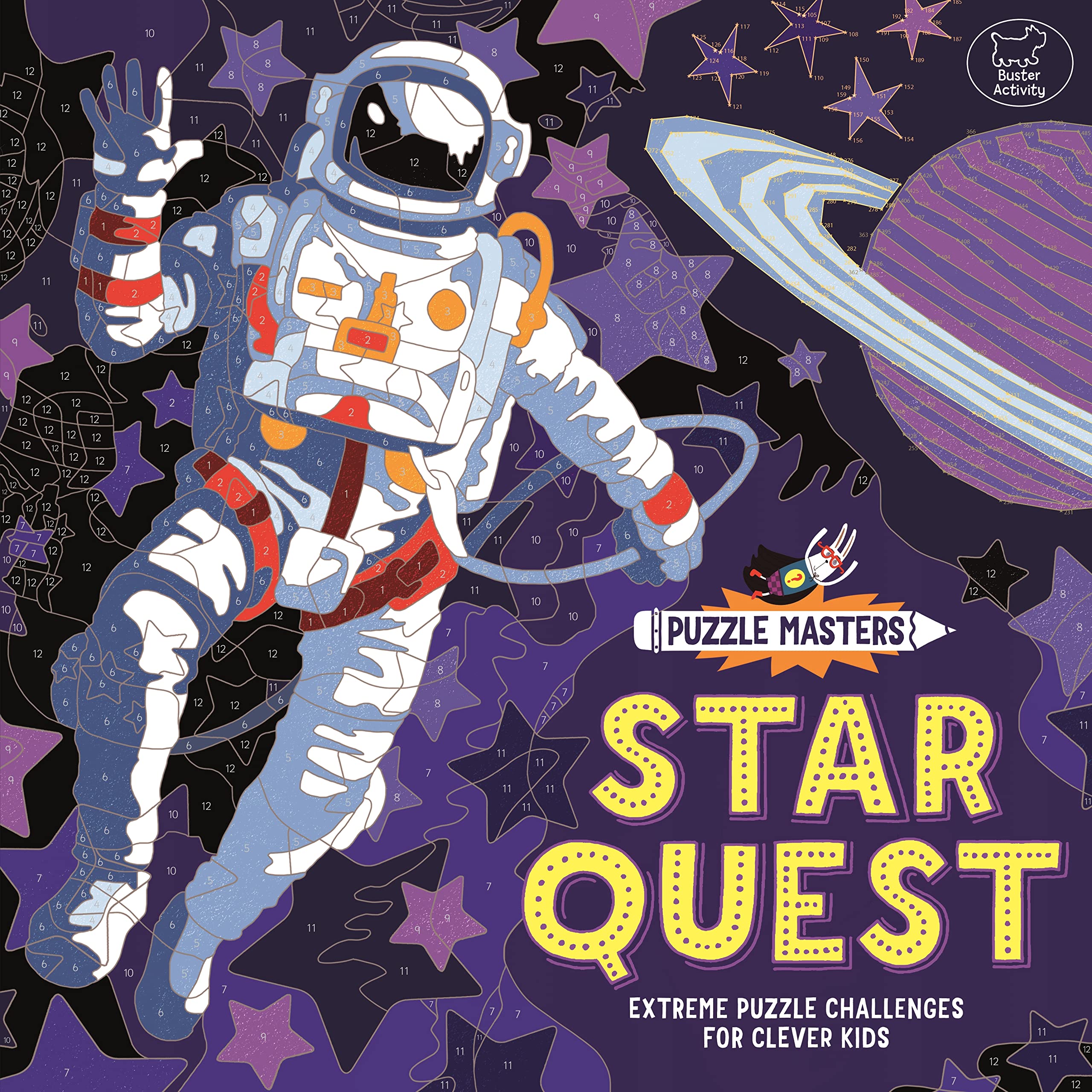 Puzzle Masters: Star Quest: Extreme Puzzle Challenges for Clever Kids Non-fiction