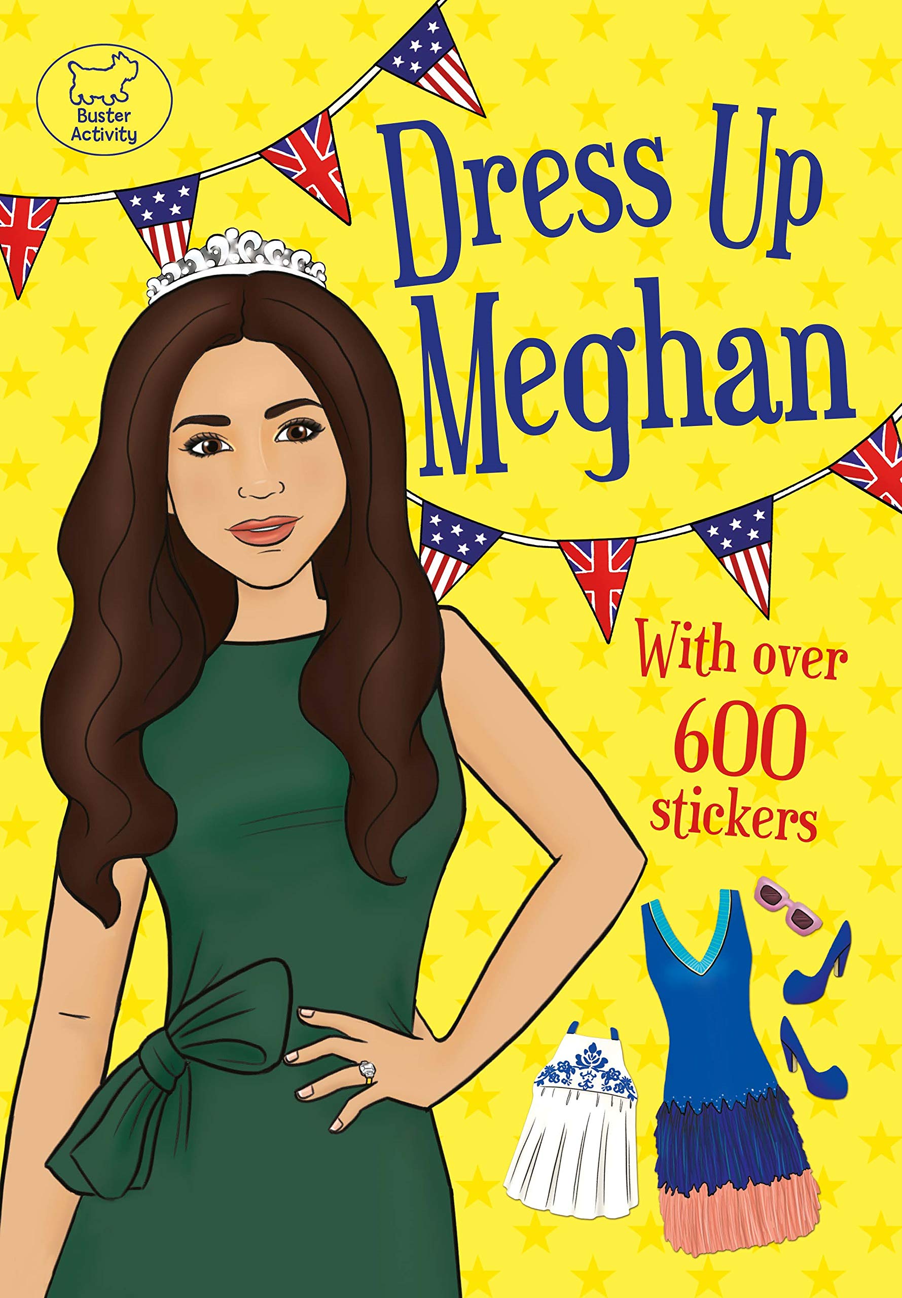 Dress Up Meghan: With over 450 Stickers Non-fiction