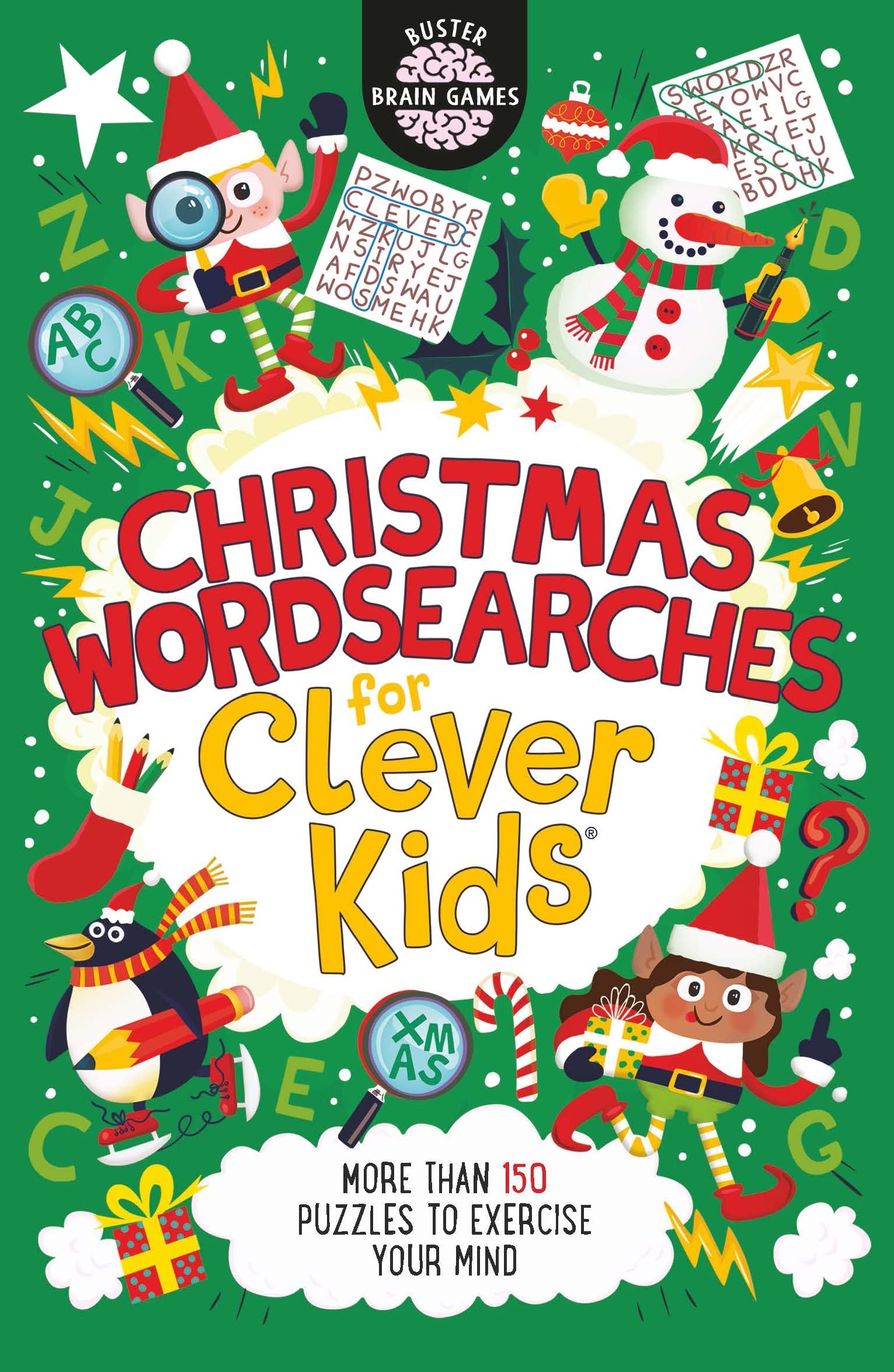 Christmas Wordsearches for Clever Kids (Buster Brain Games, 14, Band 14) Non-fiction