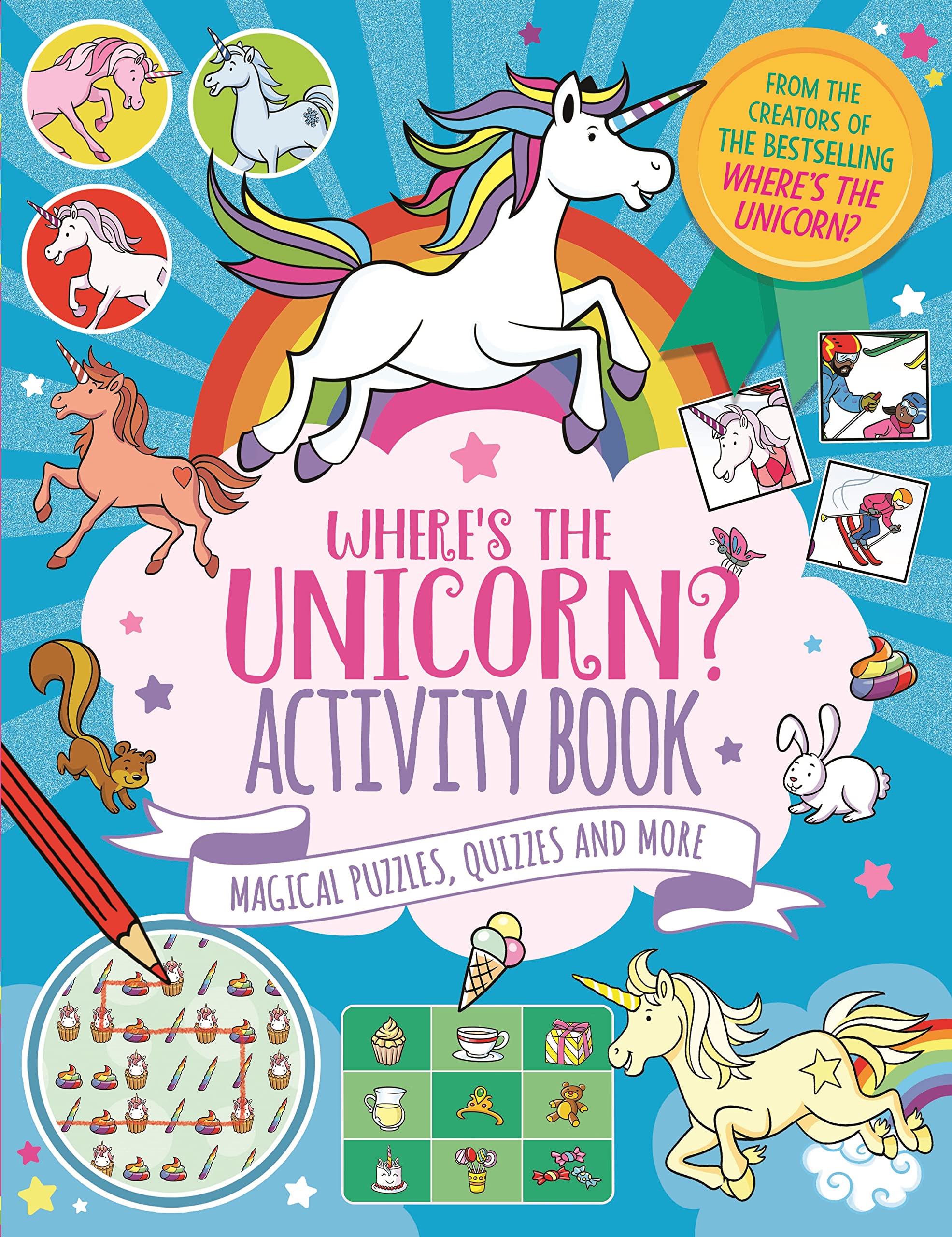 Where's the Unicorn? Activity Book: Magical Puzzles, Quizzes and More: 1 (Search and Find Activity) Tiptoi & Games
