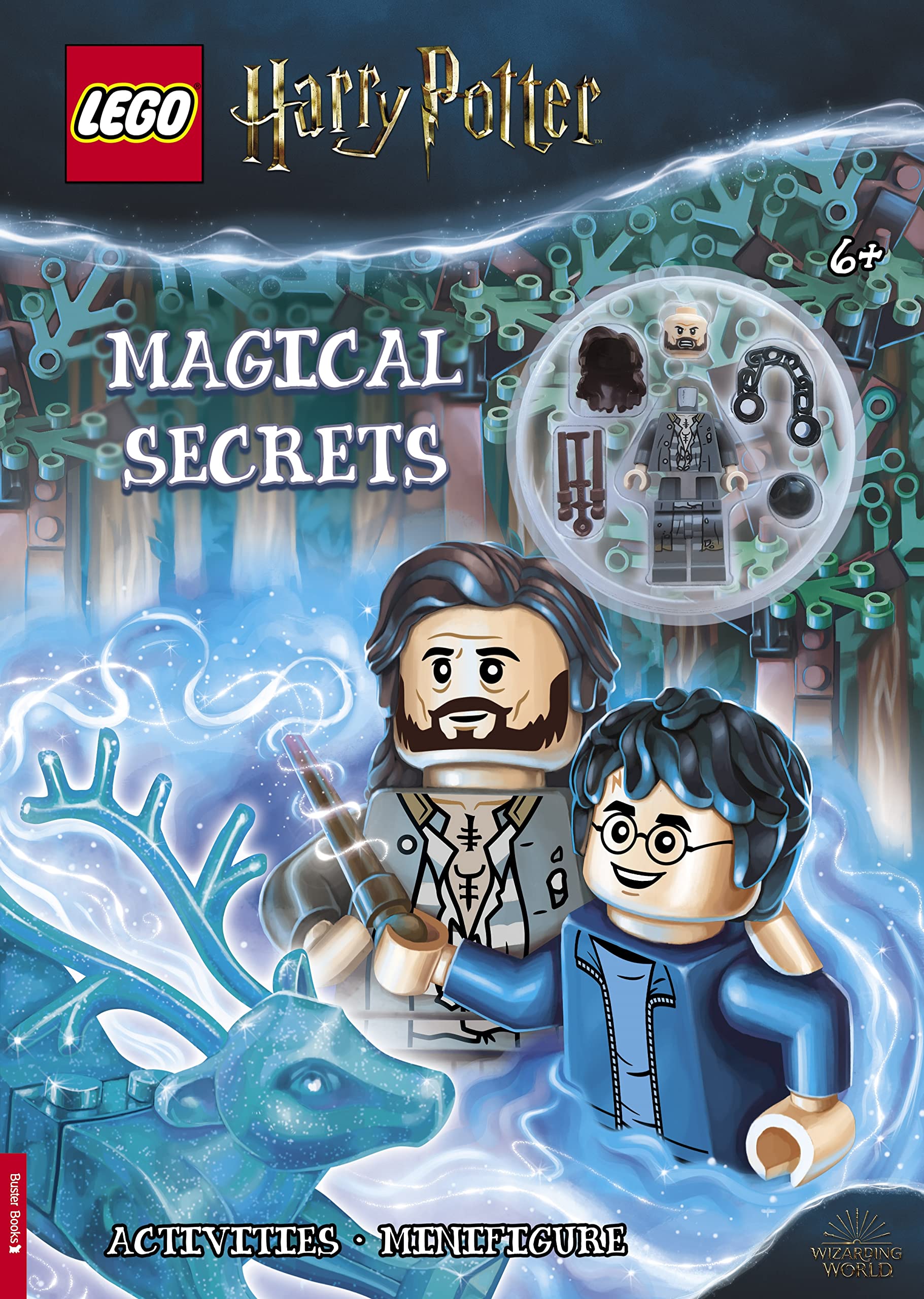 LEGO® Harry Potter™: Magical Secrets Activity Book (with Sirius Black minifigure) book