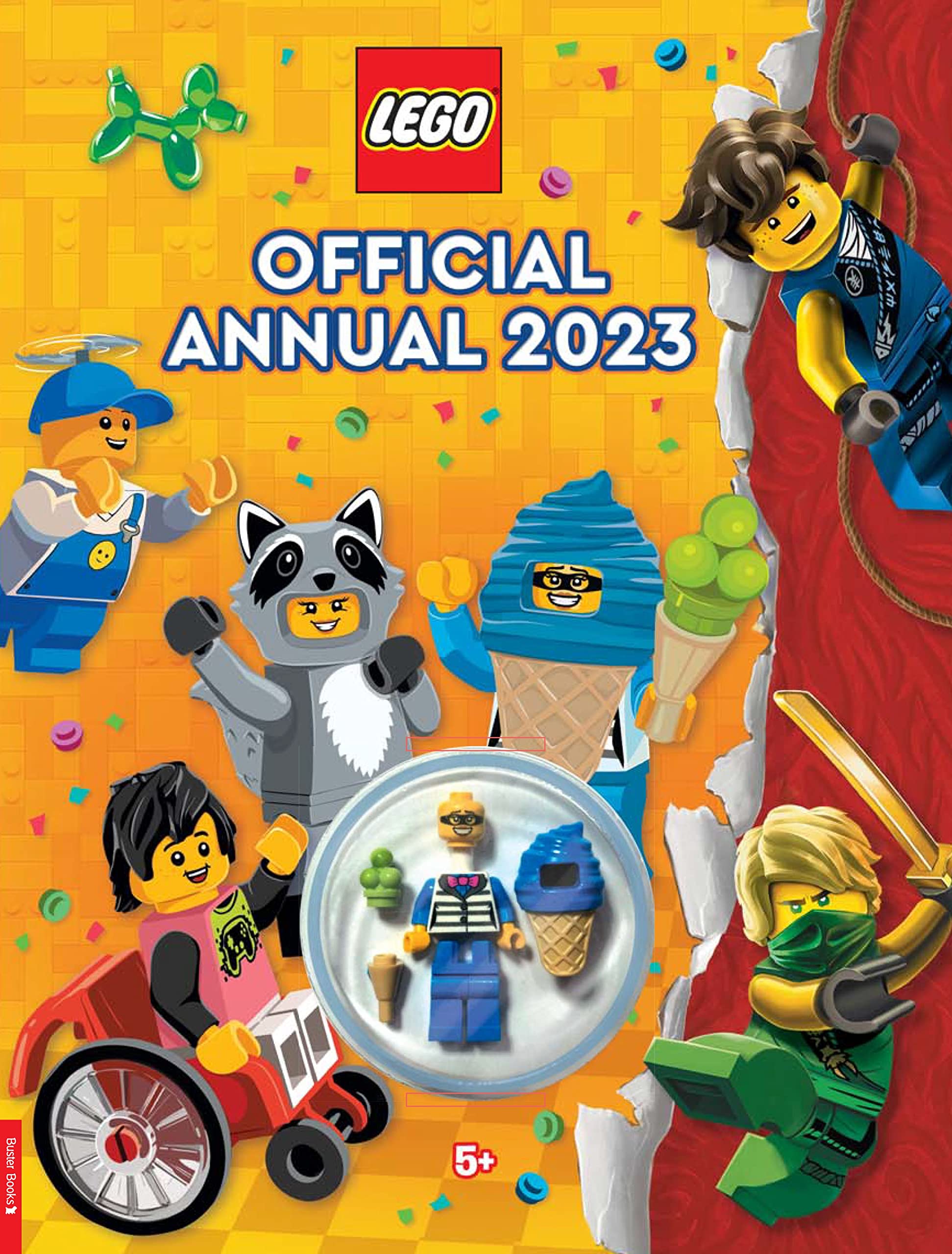 LEGO® Official Annual 2023 (with Ice Cream crook LEGO® minifigure) book