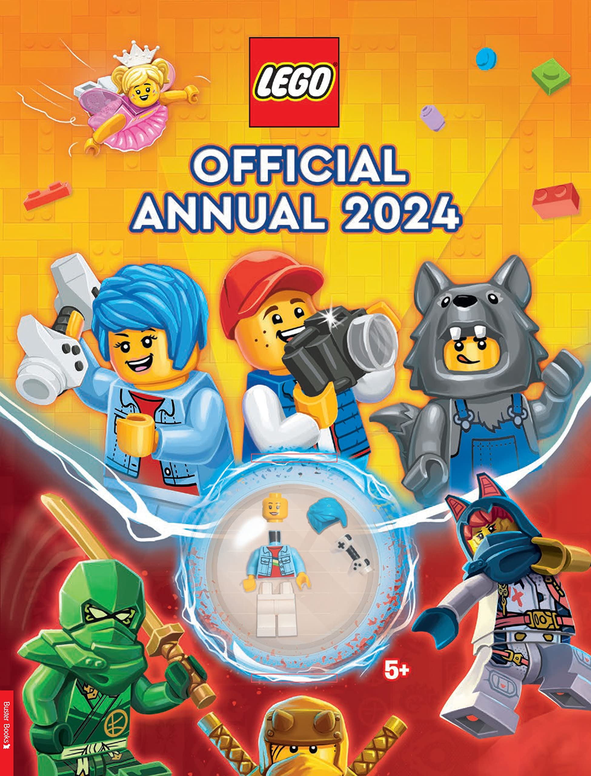 LEGO® Books: Official Annual 2024 (with gamer LEGO® minifigure) (LEGO® Annual) Non-fiction