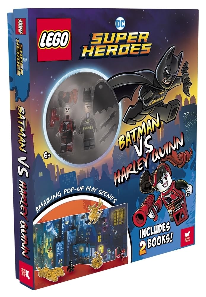 LEGO® DC Super Heroes(TM): Batman vs. Harley Quinn (with Batman(TM) and Harley Quinn(TM) minifigures, pop-up play scenes and 2 books) (LEGO® Minifigure Activity) Manga