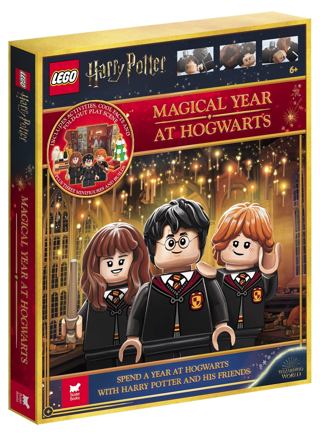 LEGO® Harry Potter(TM): Magical Year at Hogwarts (with 70 LEGO bricks, 3 minifigures, fold-out play scene and fun fact book) Manga