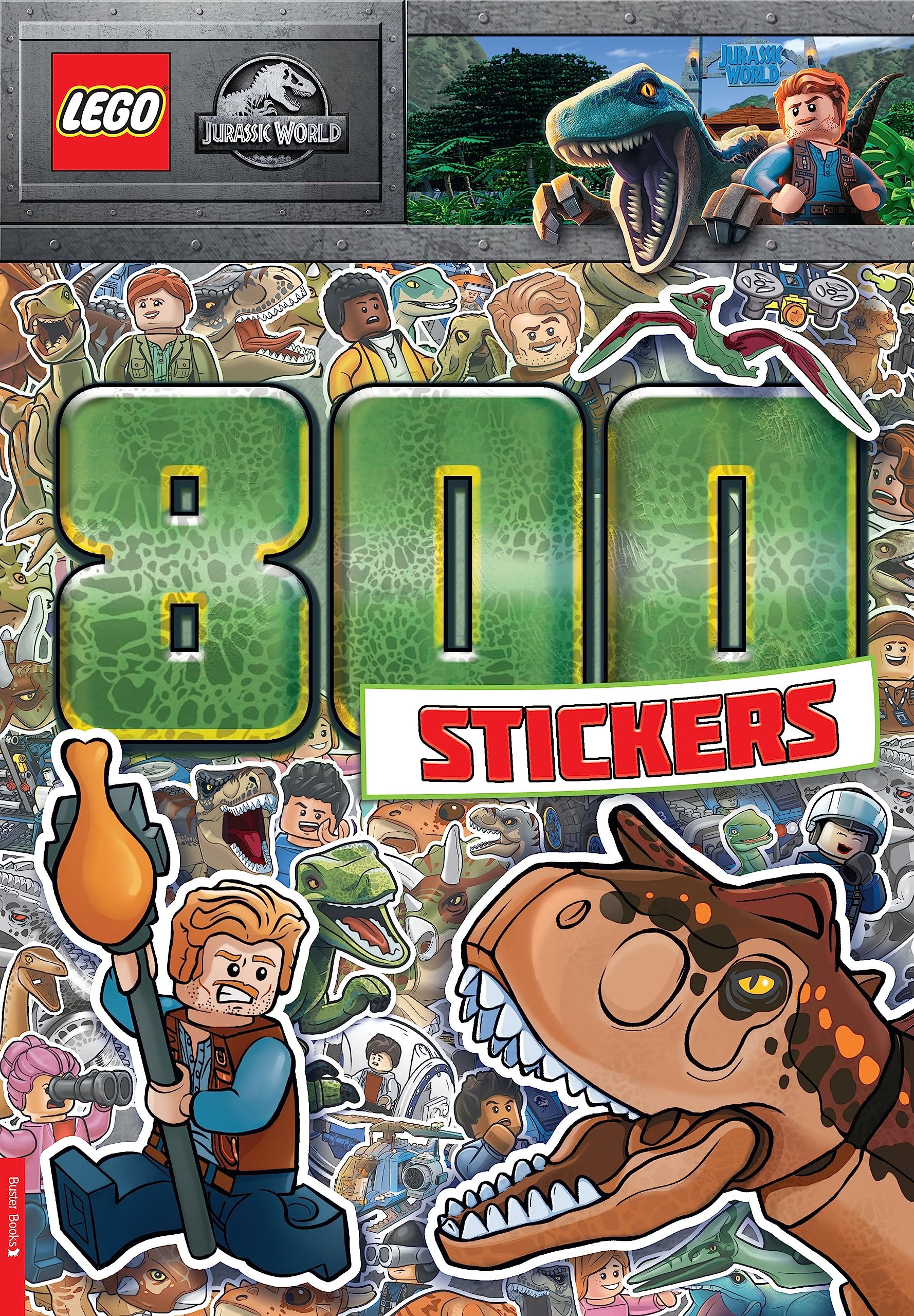 LEGO® Jurassic World™: 800 Stickers: Amazing Dinosaurs (LEGO® 800 Stickers) Tiptoi & Games