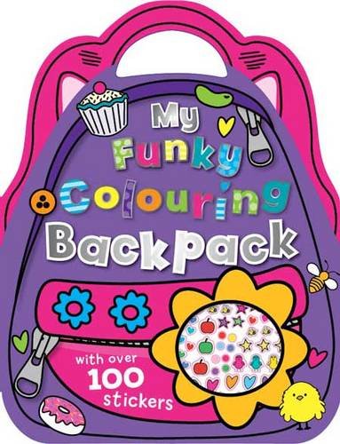 My Funky Colouring Backpack (Boy and Girl Colouring and Sticker Books Series 2) Tiptoi & Games