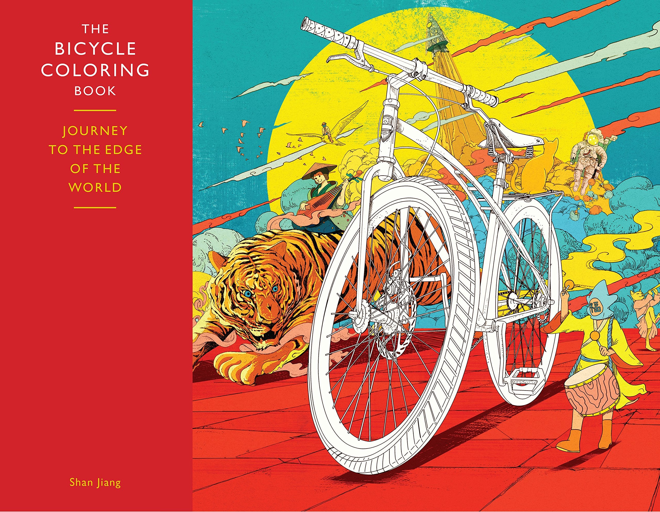 The Bicycle Coloring Book: Journey to the Edge of the World Hobbies & Crafts
