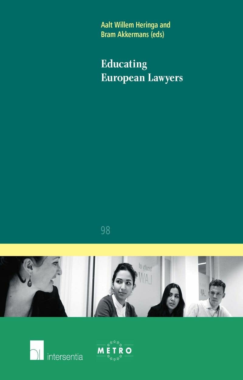 Product Image: Educating European Lawyers