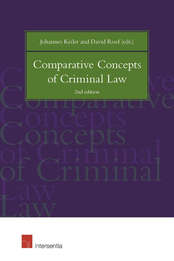 Product Image: Comparative Concepts of Criminal Law: 2nd edition