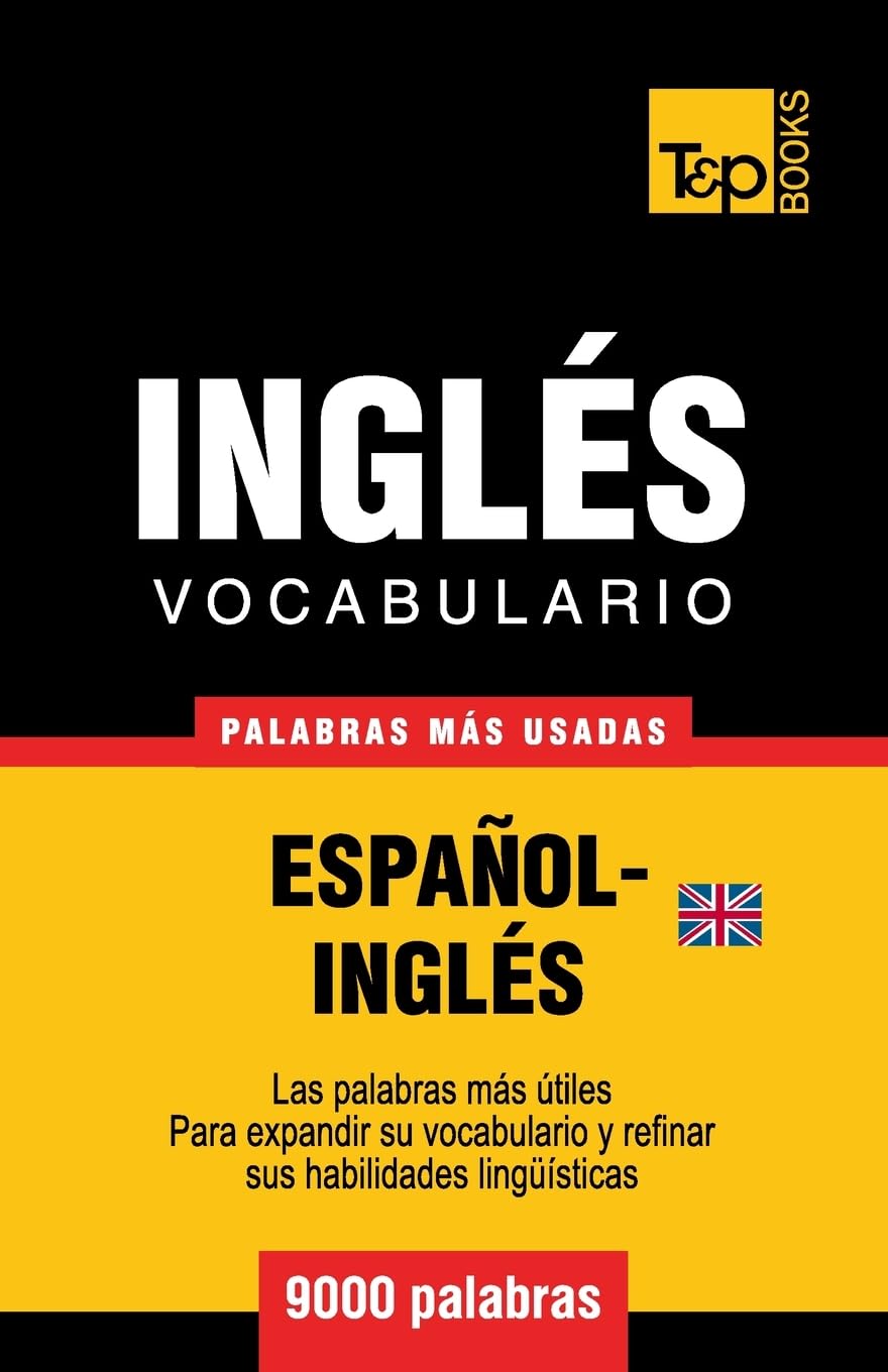 Vocabulario español-inglés británico - 9000 palabras más usadas book