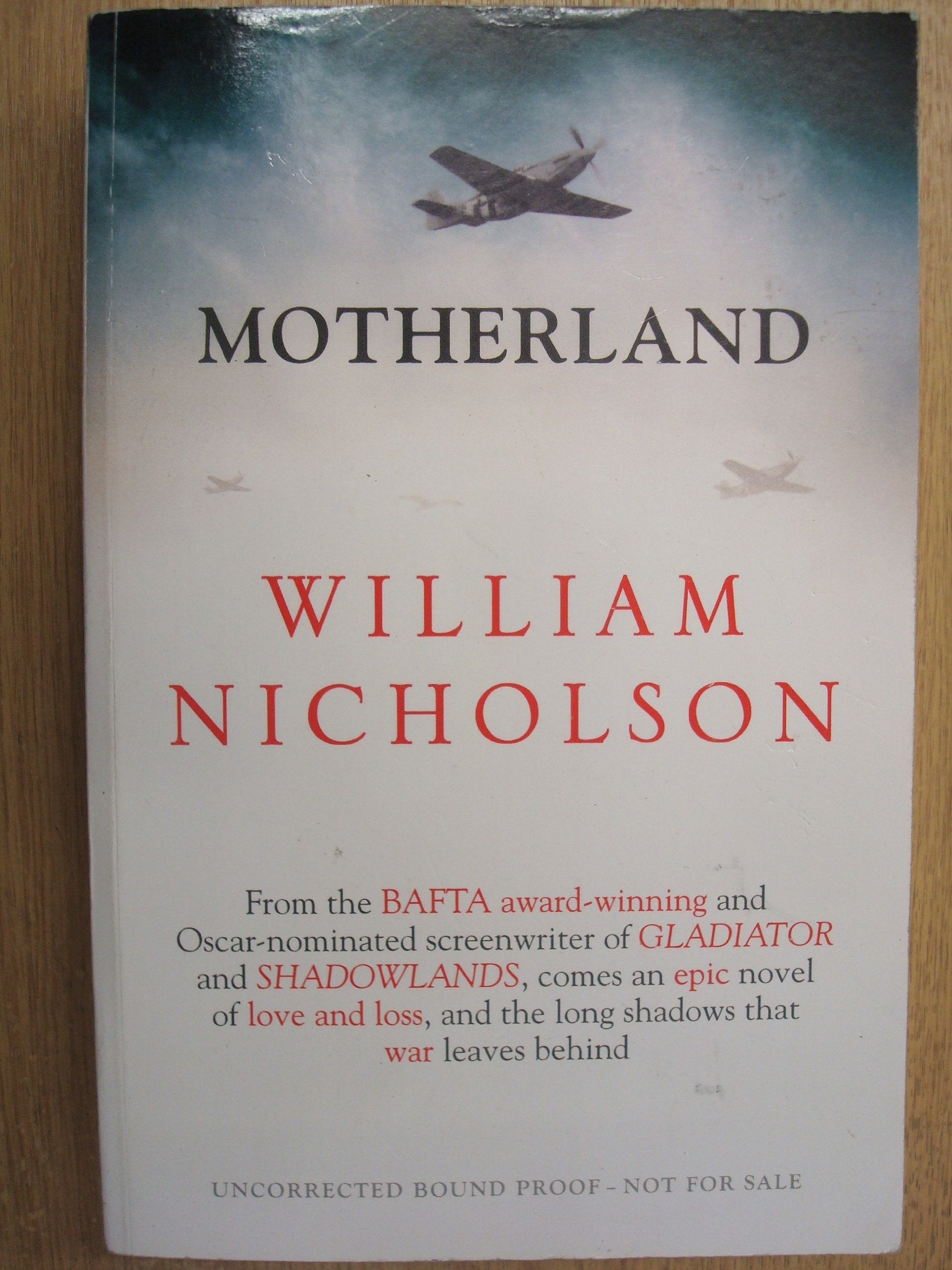 Motherland Contemporary literature Books
