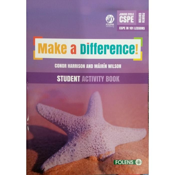 Make a Difference! Student Activity Book - Junior Cycle CSPE, Fourth Edition - C Books
