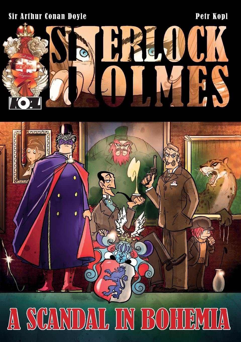 A Scandal In Bohemia - A Sherlock Holmes Graphic Novel Manga