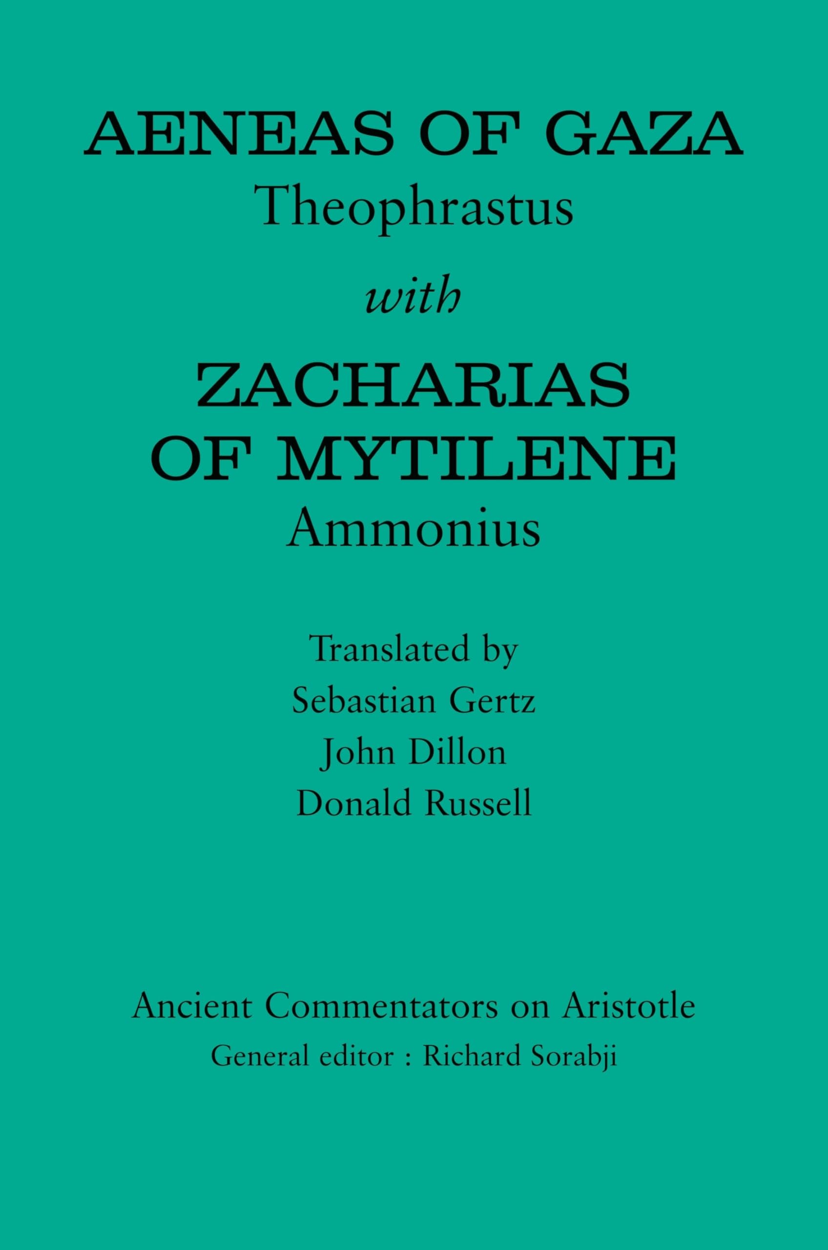Aeneas of Gaza Philosophy
