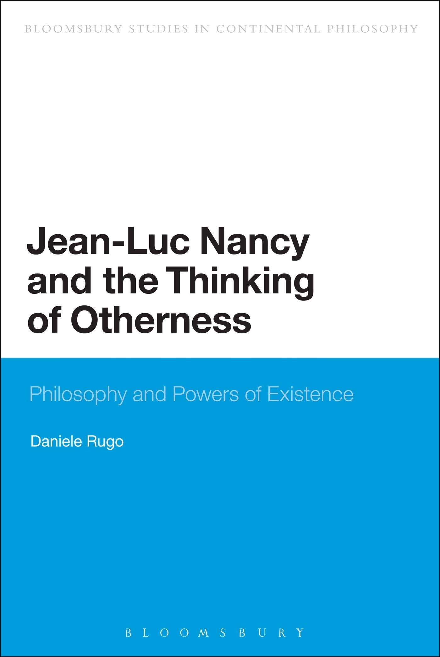Jean-Luc Nancy and the Thinking of Otherness Philosophy