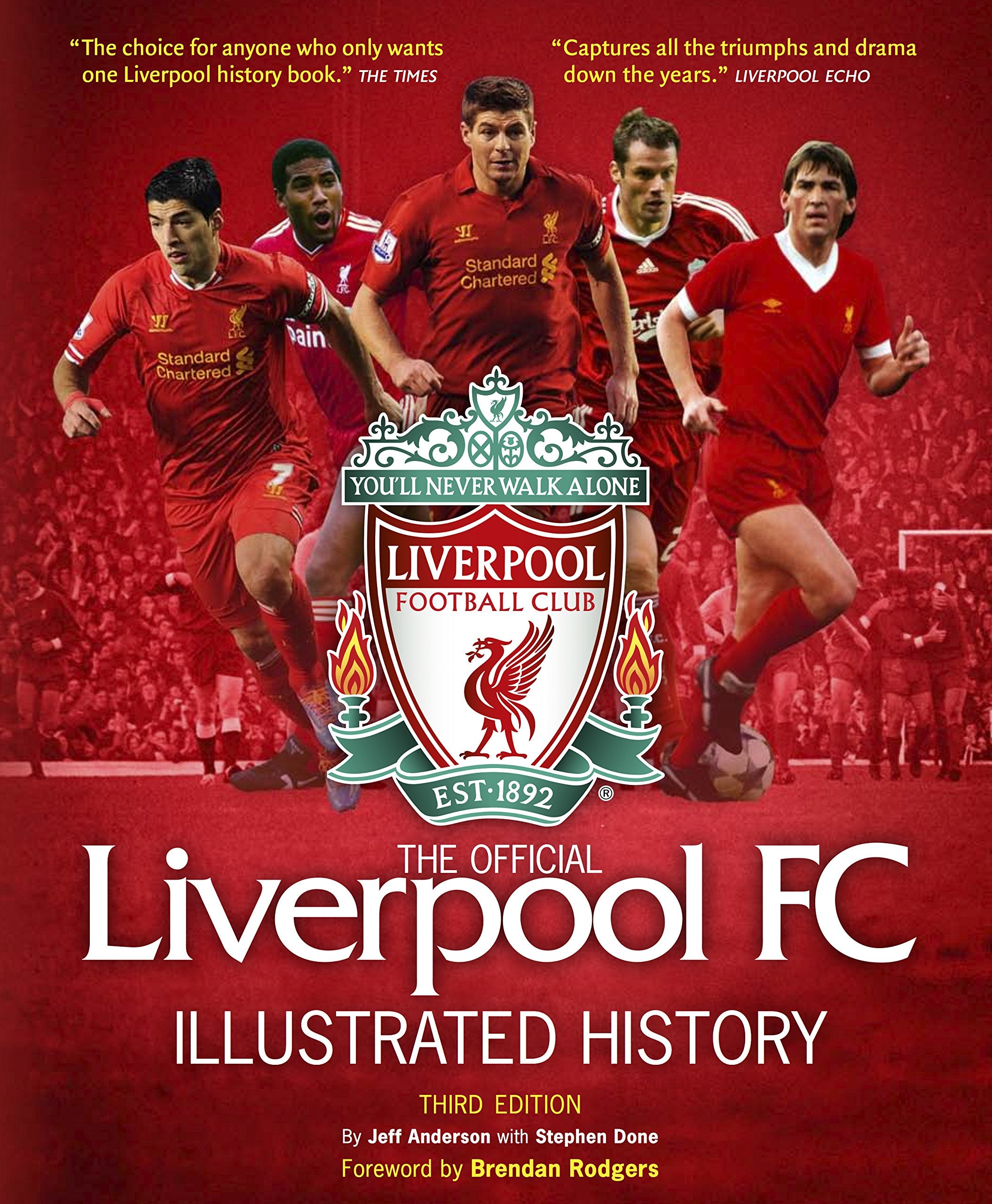Liverpool Fc Official Illustrated History book