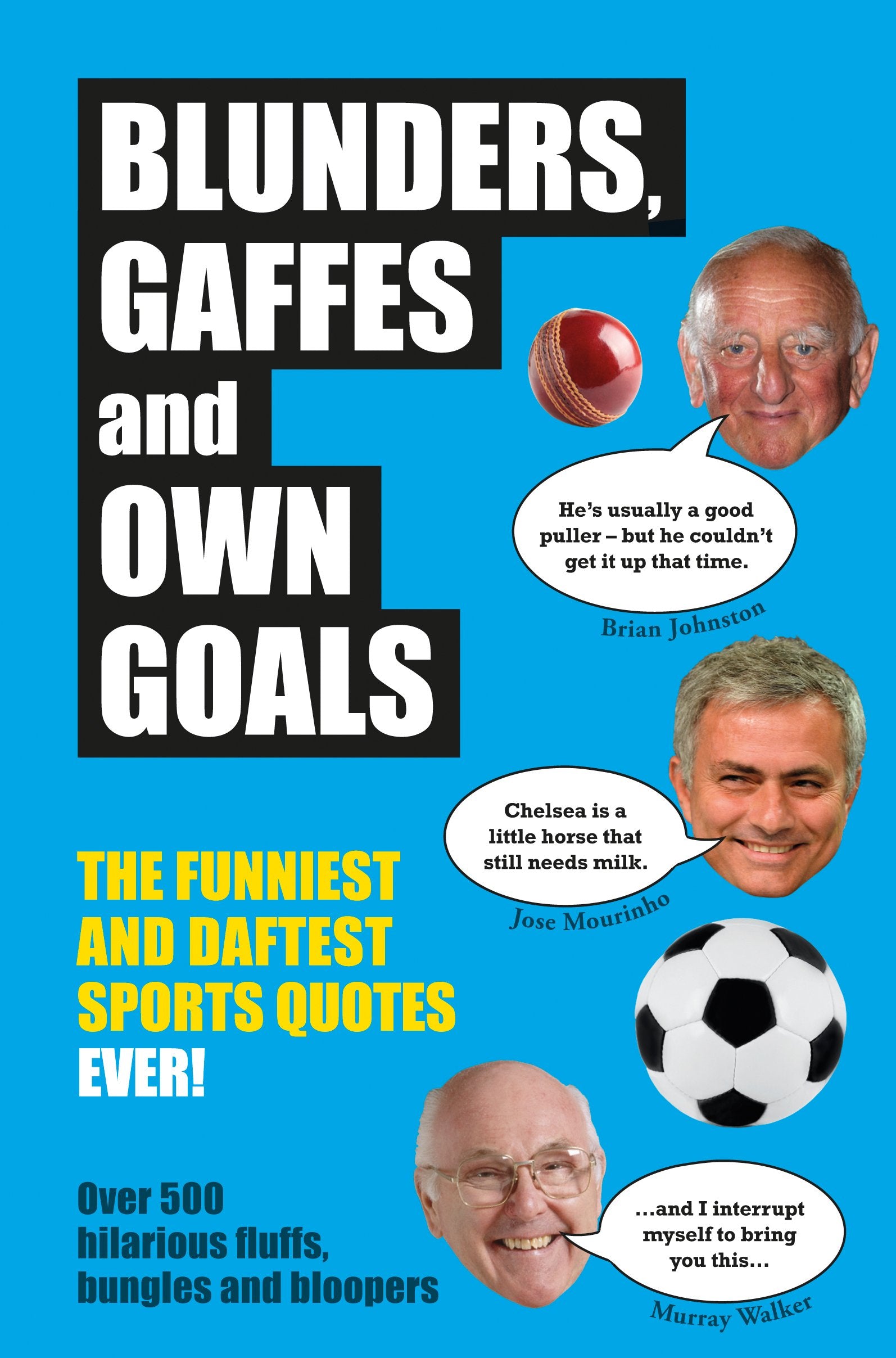 Blunders, Gaffes and Own Goals: The Funniest and Daftest Sports Quotes Ever! Contemporary literature