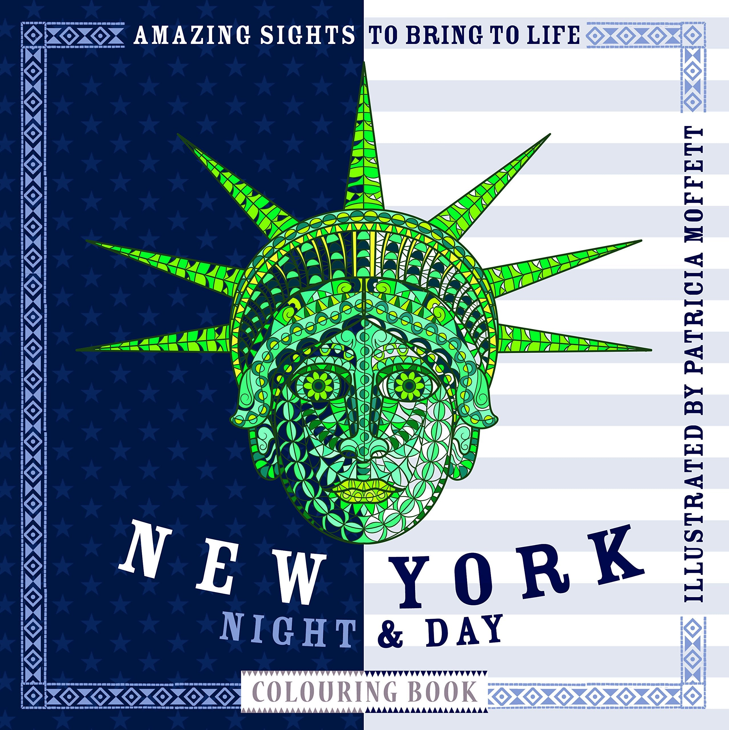 New York Night & Day Colouring Book Hobbies & Crafts