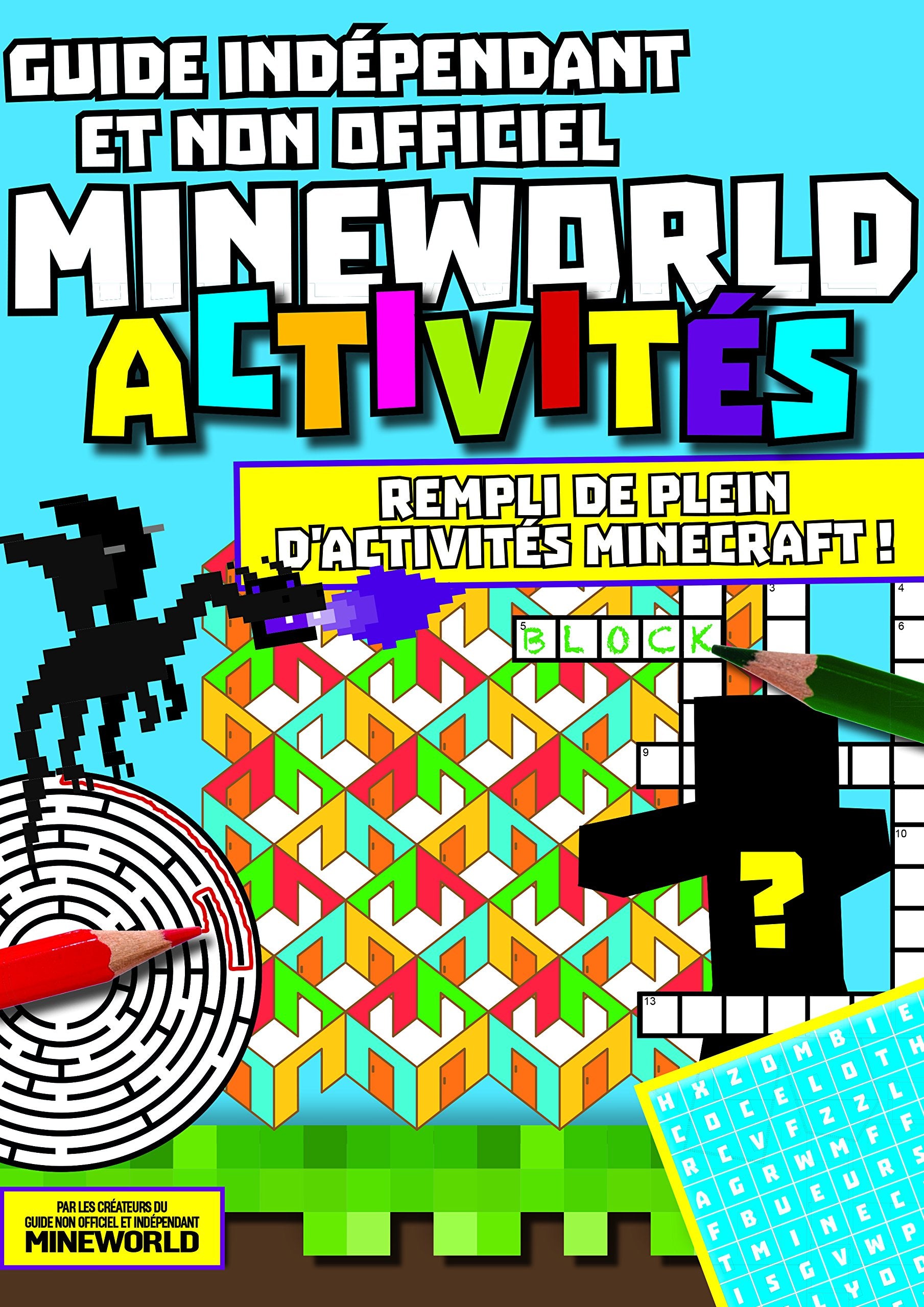Minecraft : mon grand livre d'activités book