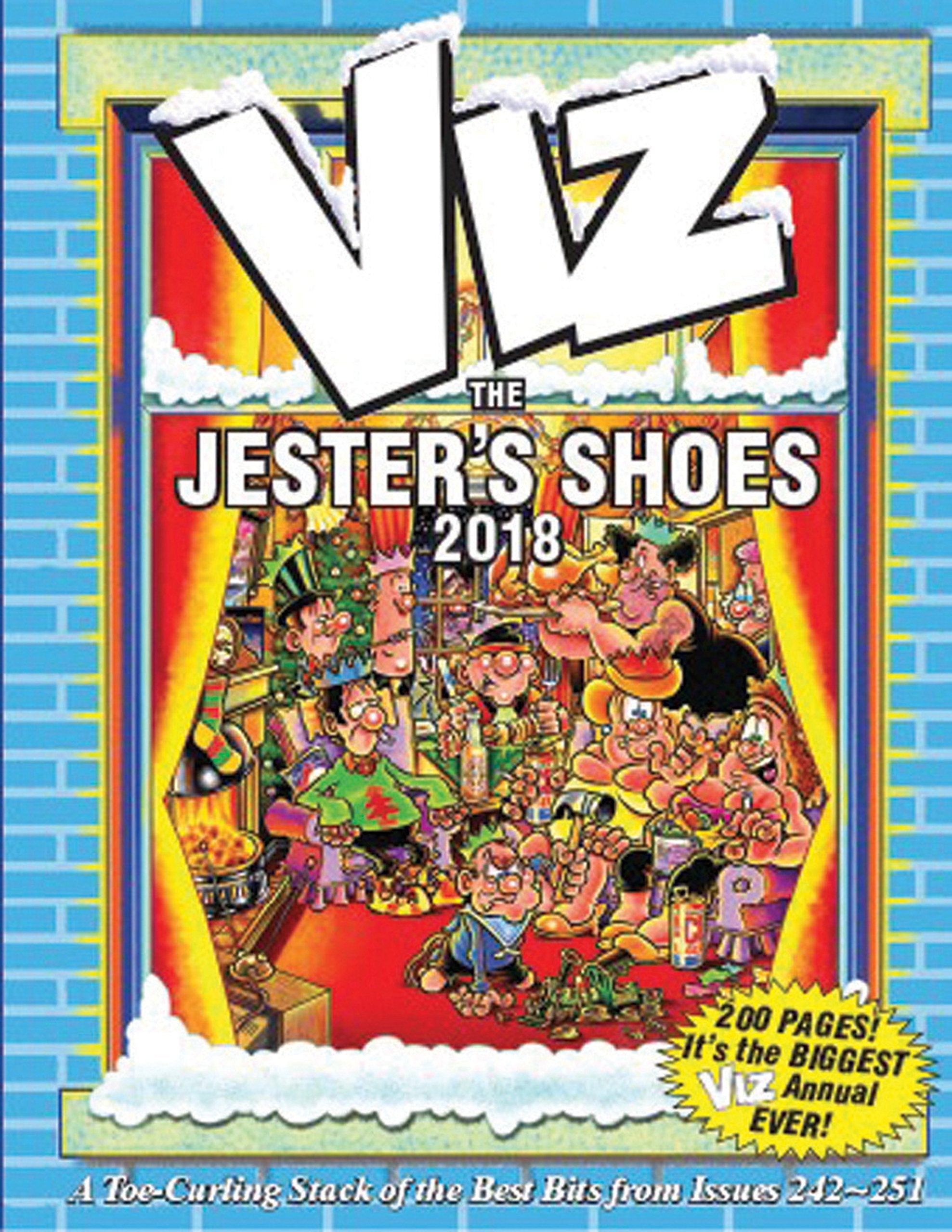Viz Annual 2018: The Jester’s Shoes Cartoons