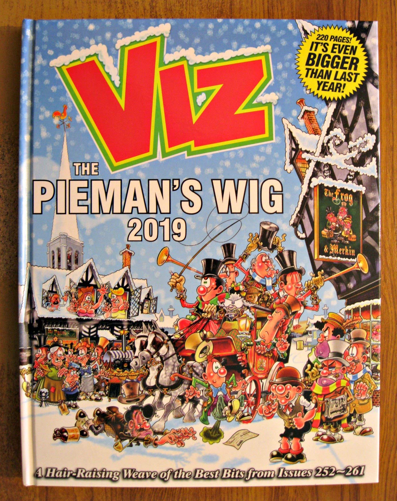 Viz Annual 2019 The Pieman's Wig: A Hair-Raising Weave of the Best Bits from Issues 252~261 Cartoons