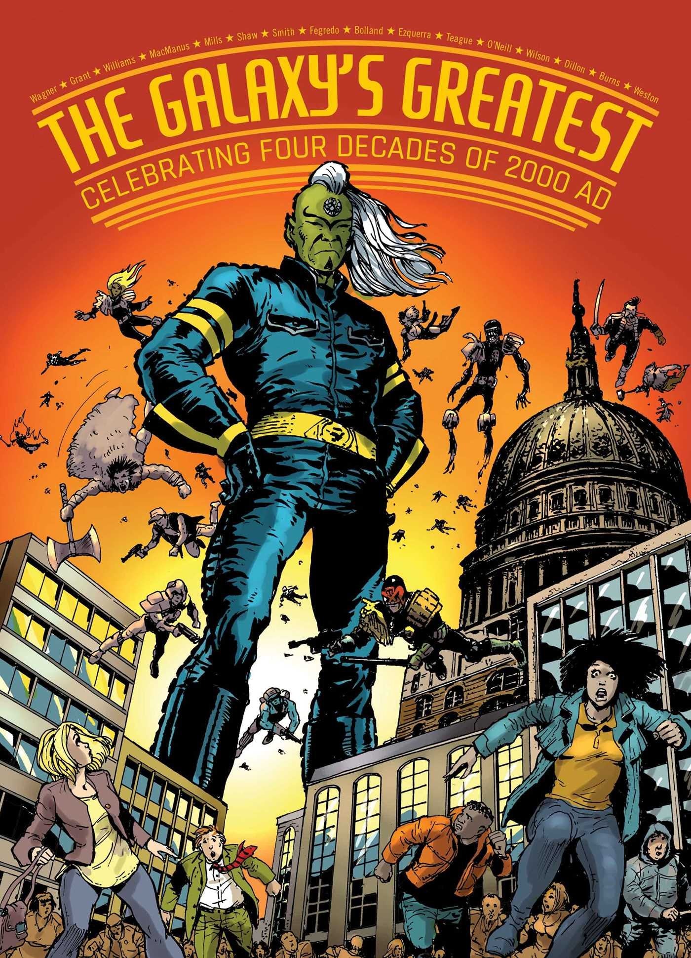 2000 AD's Greatest: Celebrating 40 Years of Thrill-Power! Manga