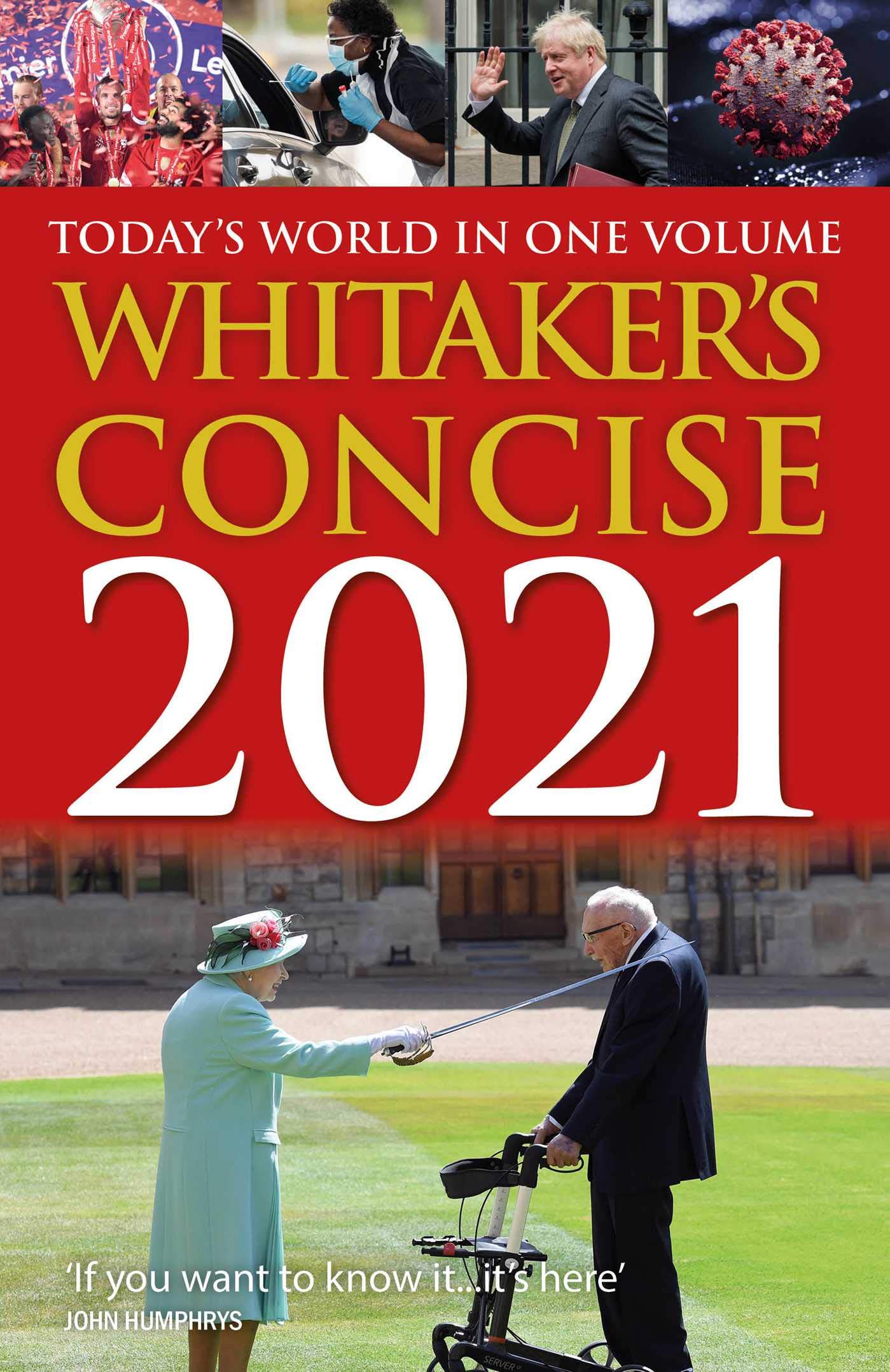 Whitaker's Concise 2021: Today's World In One Volume (Whitaker's Almanack) Reference Books