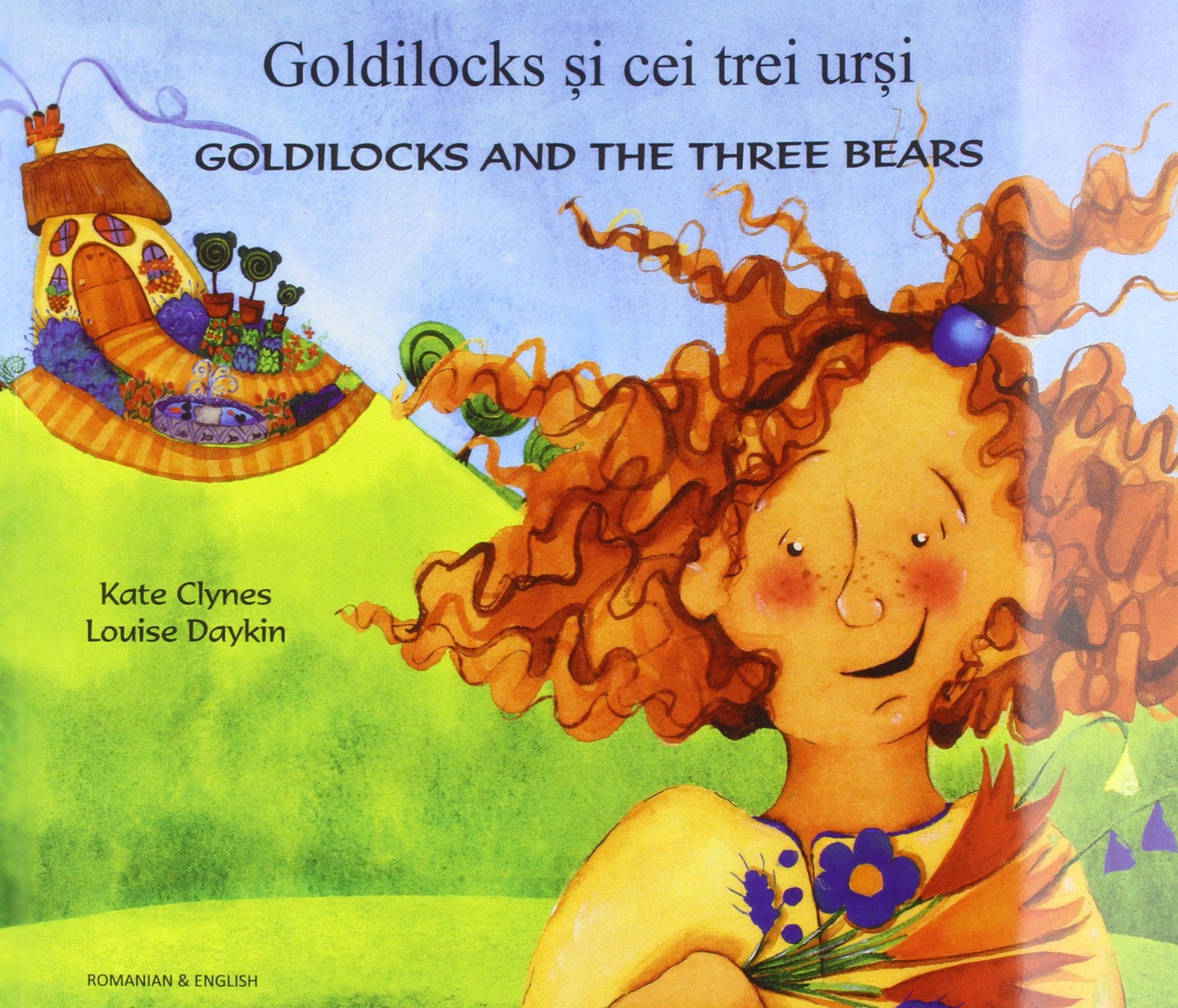 Goldilocks & the Three Bears in Romanian & English book