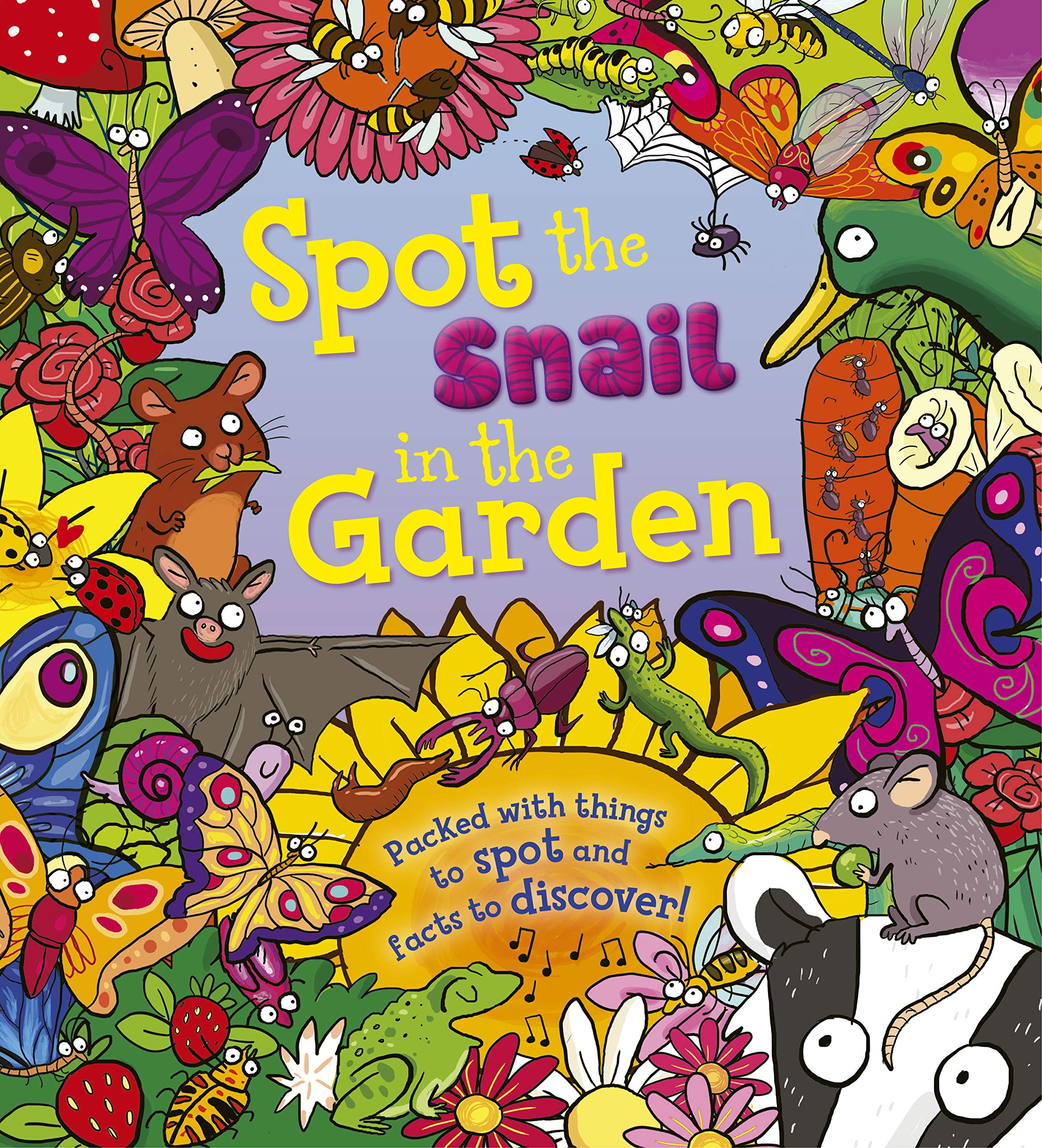 Spot the Snail in the Garden book