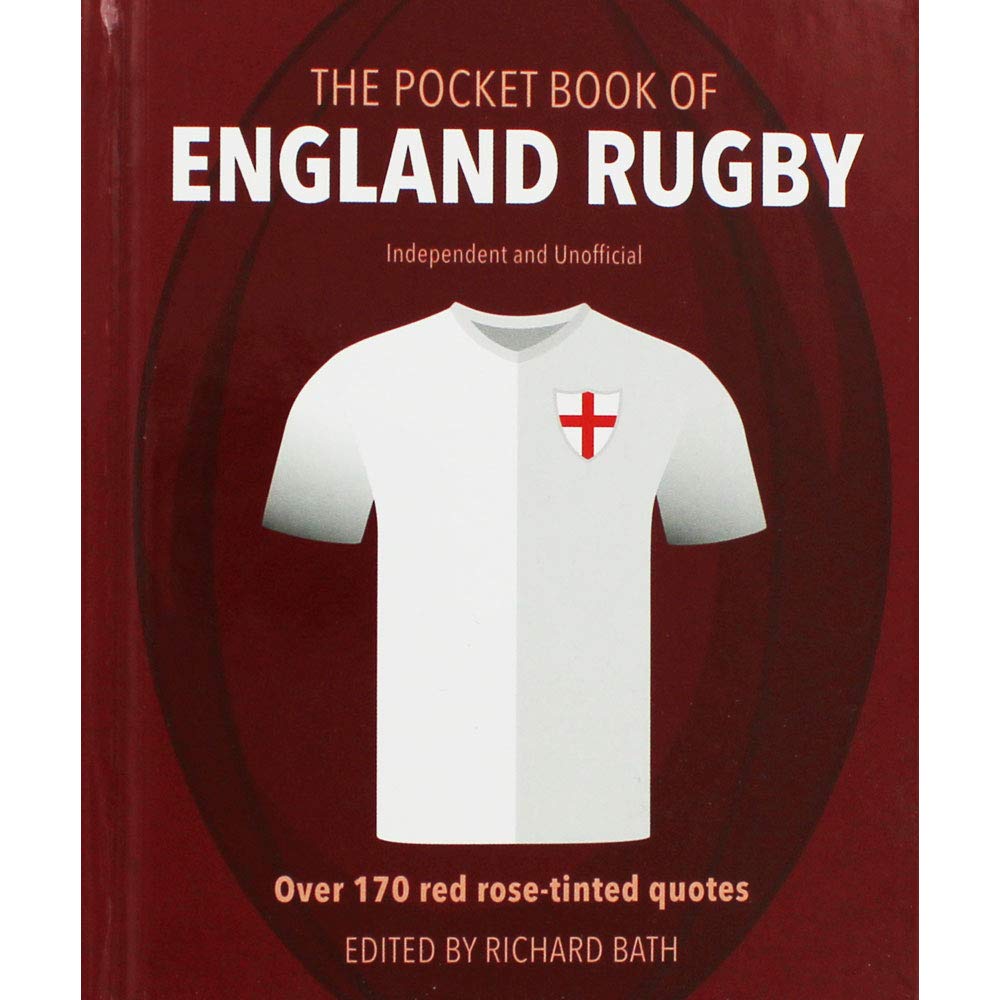 Richard Bath Le livre de poche de l'Angleterre Rugby book