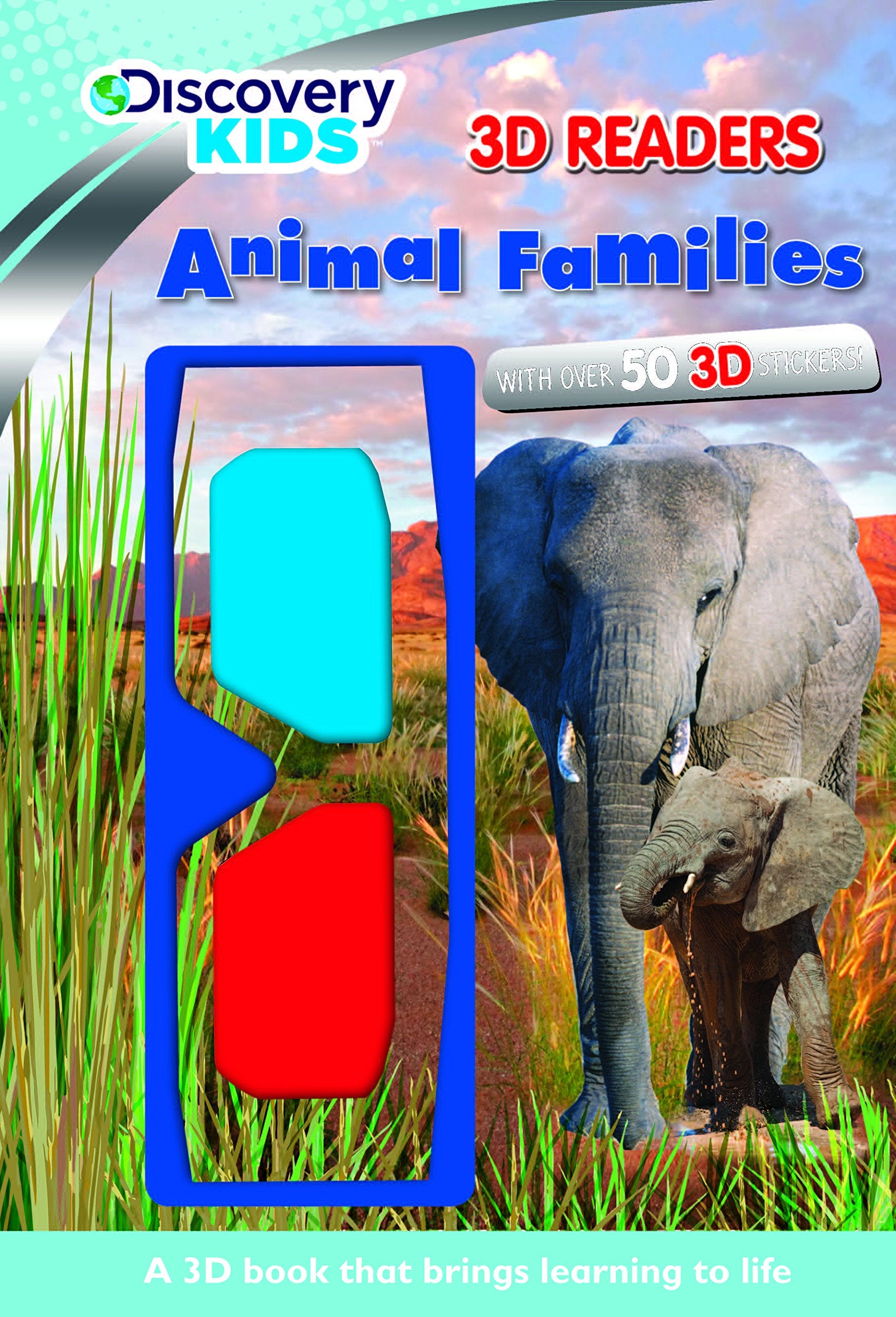 Discovery 3D Reader: Animal Families (Discovery Kids 3D Readers) Non-fiction