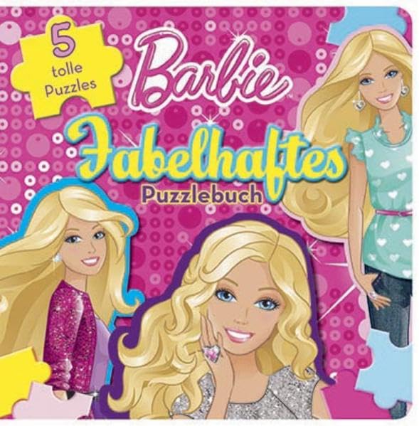 Barbie - fabelhaftes Puzzlebuch: 5 tolle Puzzles Non-fiction