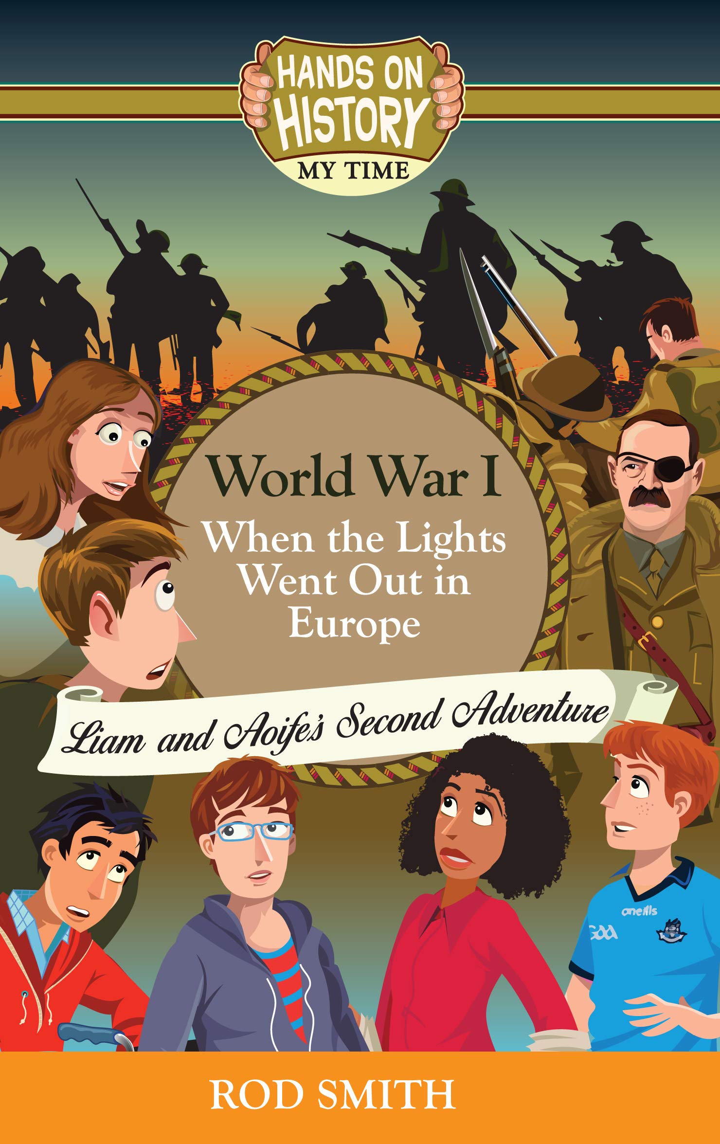 World War 1: When the lights went out in Europe, Liam and Aoife's story book