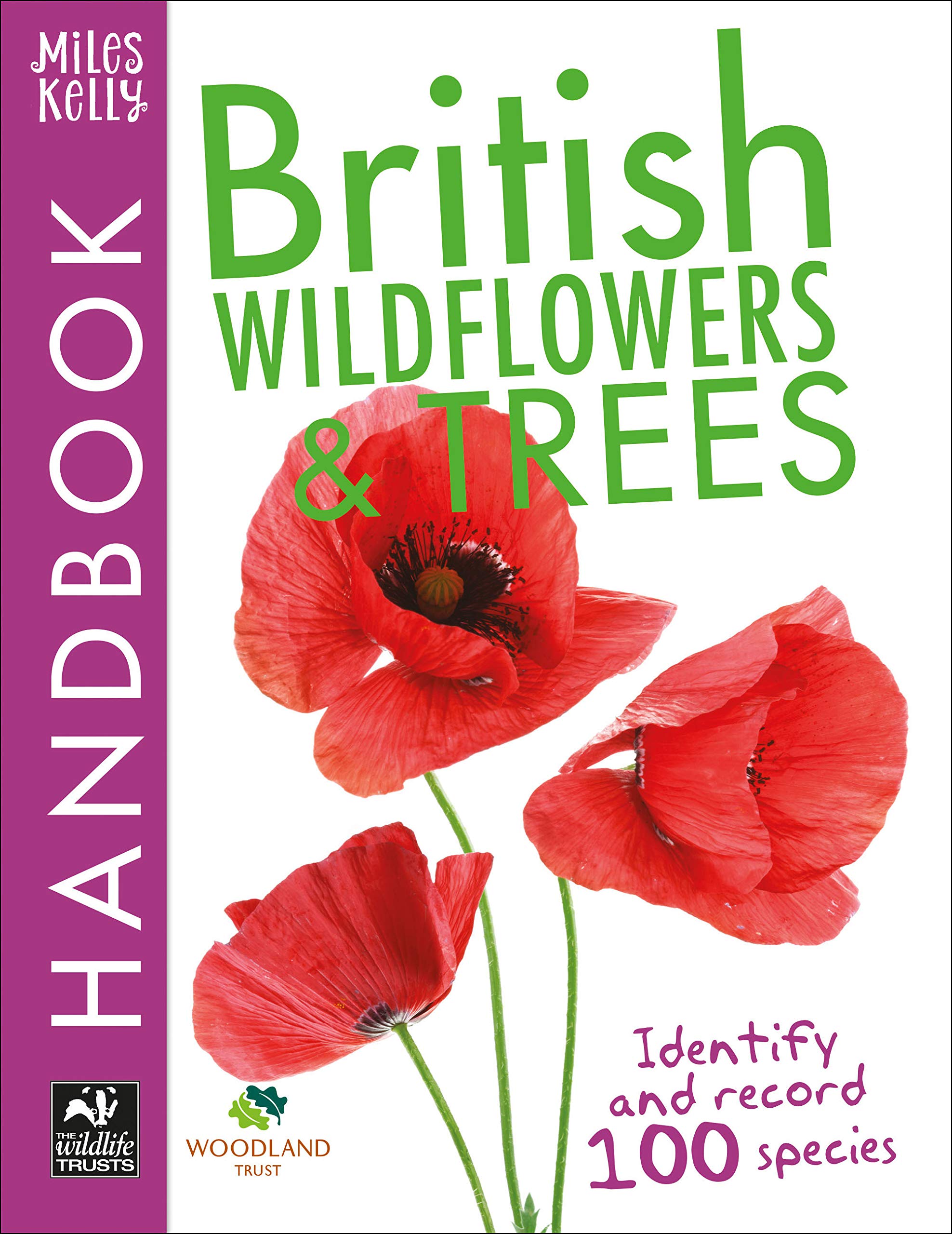 British Wildflowers and Trees Handbook Natural Sciences