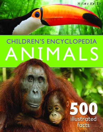 Children's Encyclopedia - Animals: Bugs, Sharks, Reptiles, Amphibians, Birds and Mammals. Information Packed and Stunningly Visual. Study Guides