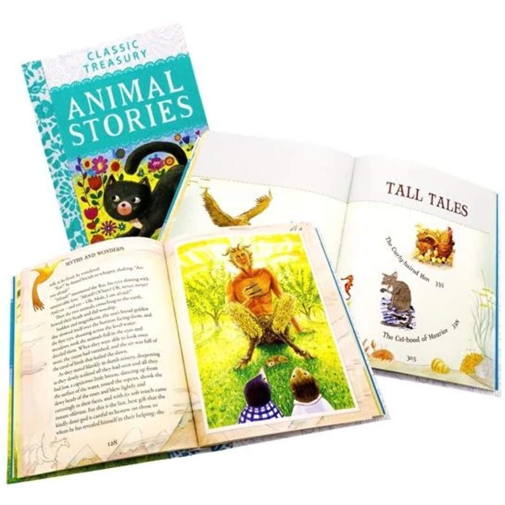 Classic Treasury - Animal Stories: An Enchanting Animal Story Book for Kids Aged 7 - 10 Years Novels & Short Stories