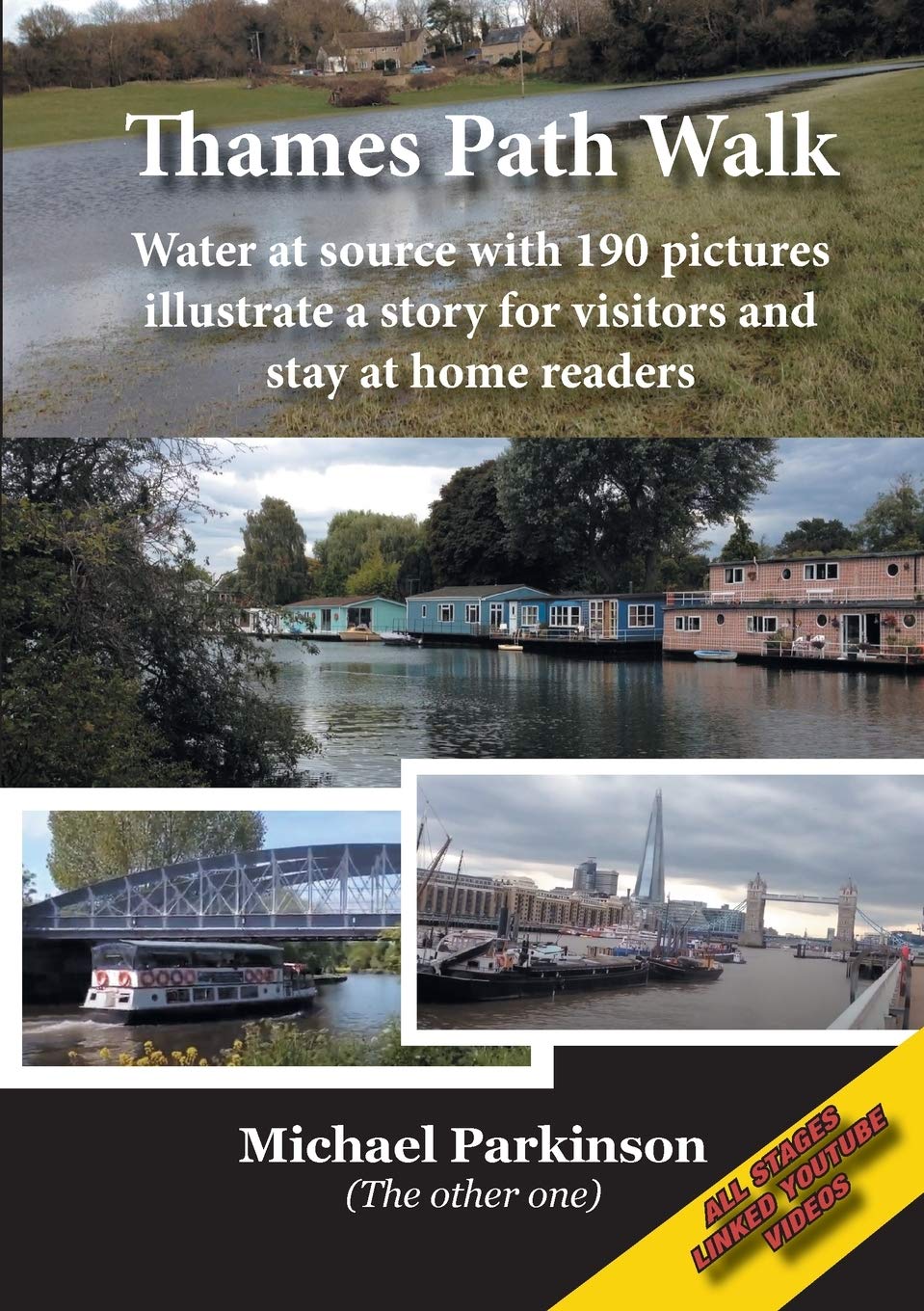 Thames Path Walk: Water at source with 190 pictures illustrate a story for visitors and stay at home readers Leisure, Home & Garden