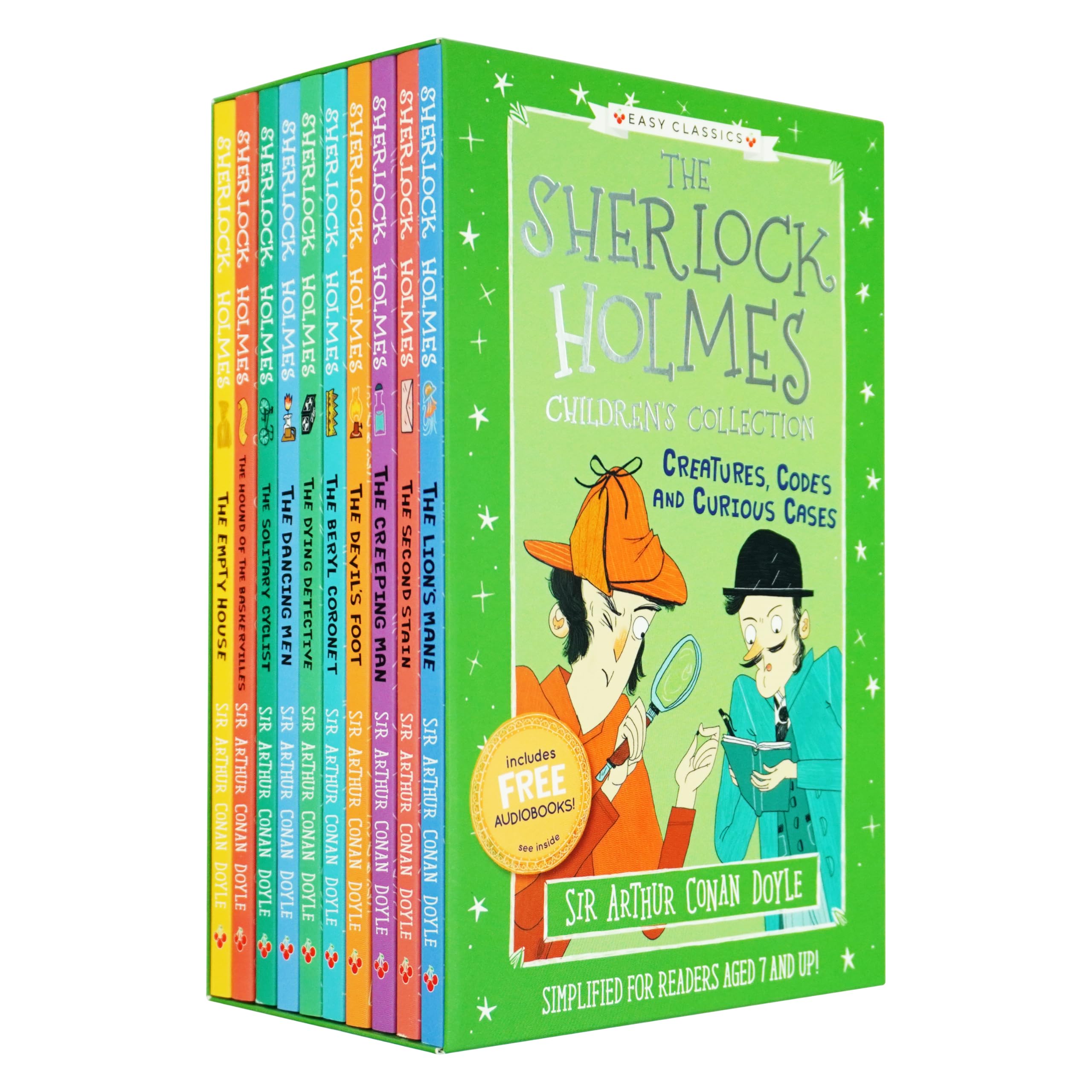 The Sherlock Holmes Children’s Collection: Creatures, Codes and Curious Cases - Set 3 (The Sherlock Holmes Children’s Collection: Creatures, Codes and Curious Cases (Easy Classics)) Novels & Short Stories