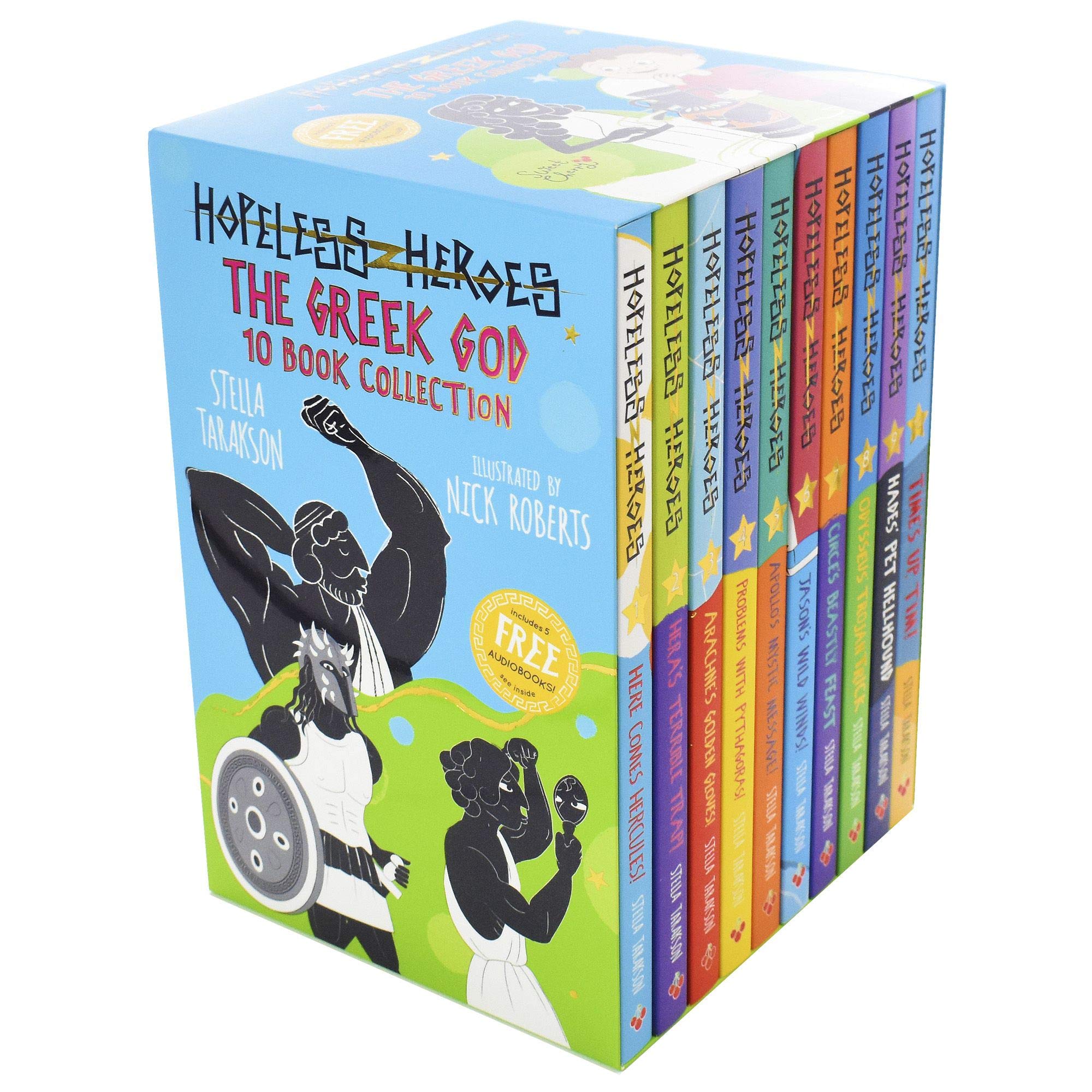 Hopeless Heroes: The Greek God 10 Book Collection Fairy Tales & Legends