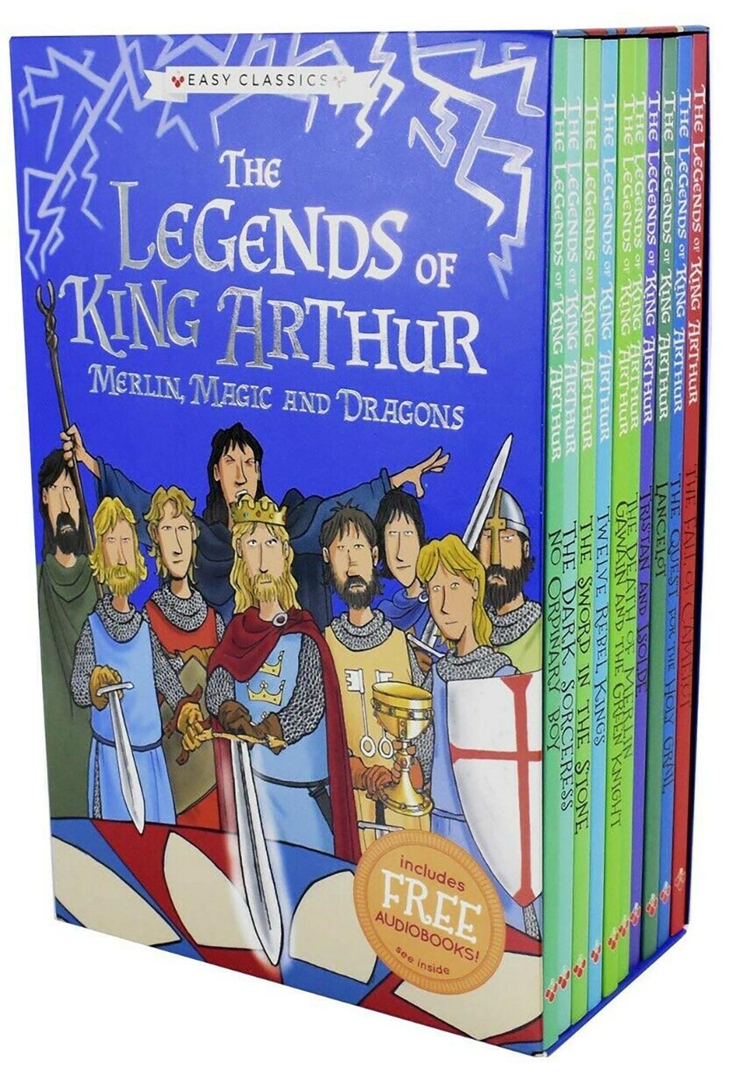 The Legends of King Arthur: Merlin, Magic, and Dragons Fairy Tales & Legends