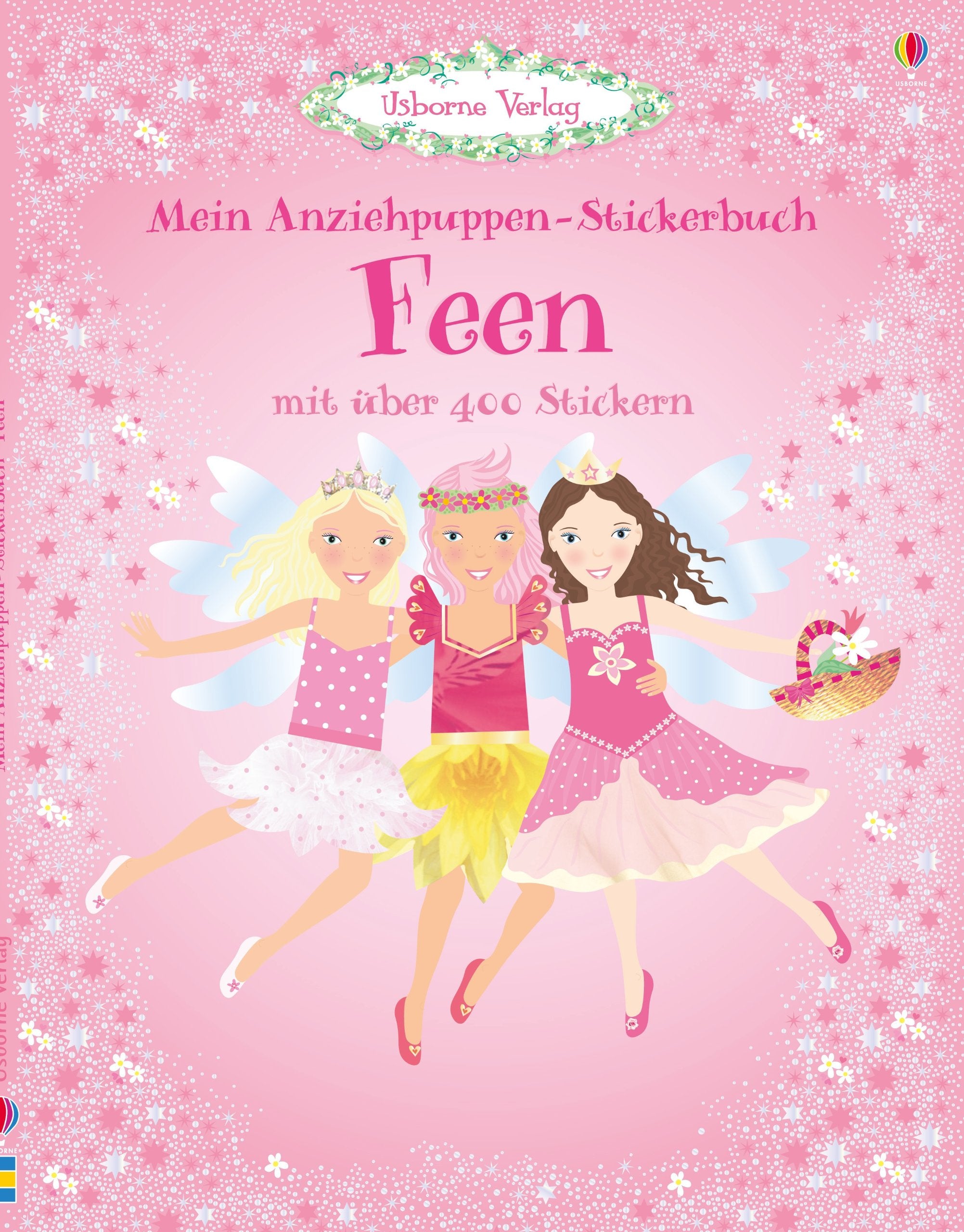 Mein Anziehpuppen-Stickerbuch: Feen: Usborne zum Mitmachen book