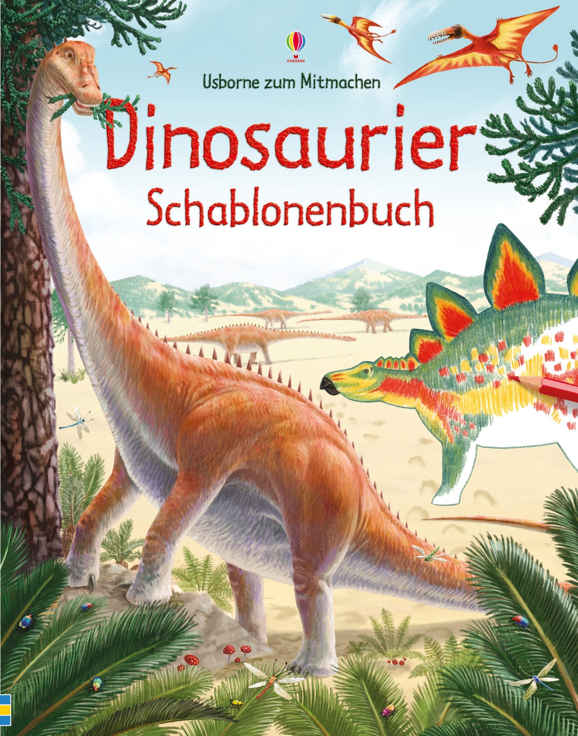 Dinosaurier Schablonenbuch Tiptoi & Games