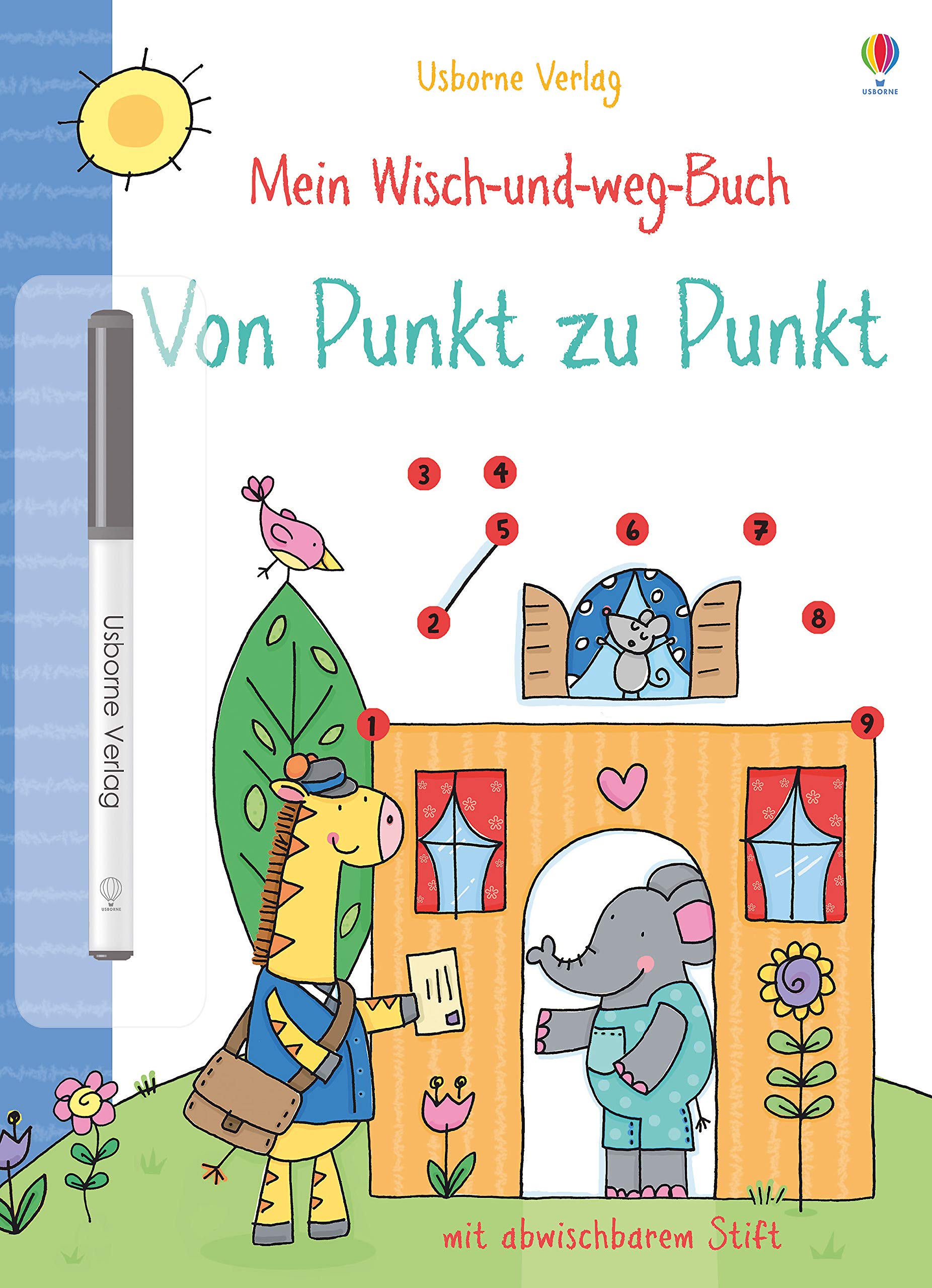 Mein Wisch-und-weg-Buch: Von Punkt zu Punkt: mit abwischbarem Stift (Meine Wisch-und-weg-Bücher) Non-fiction